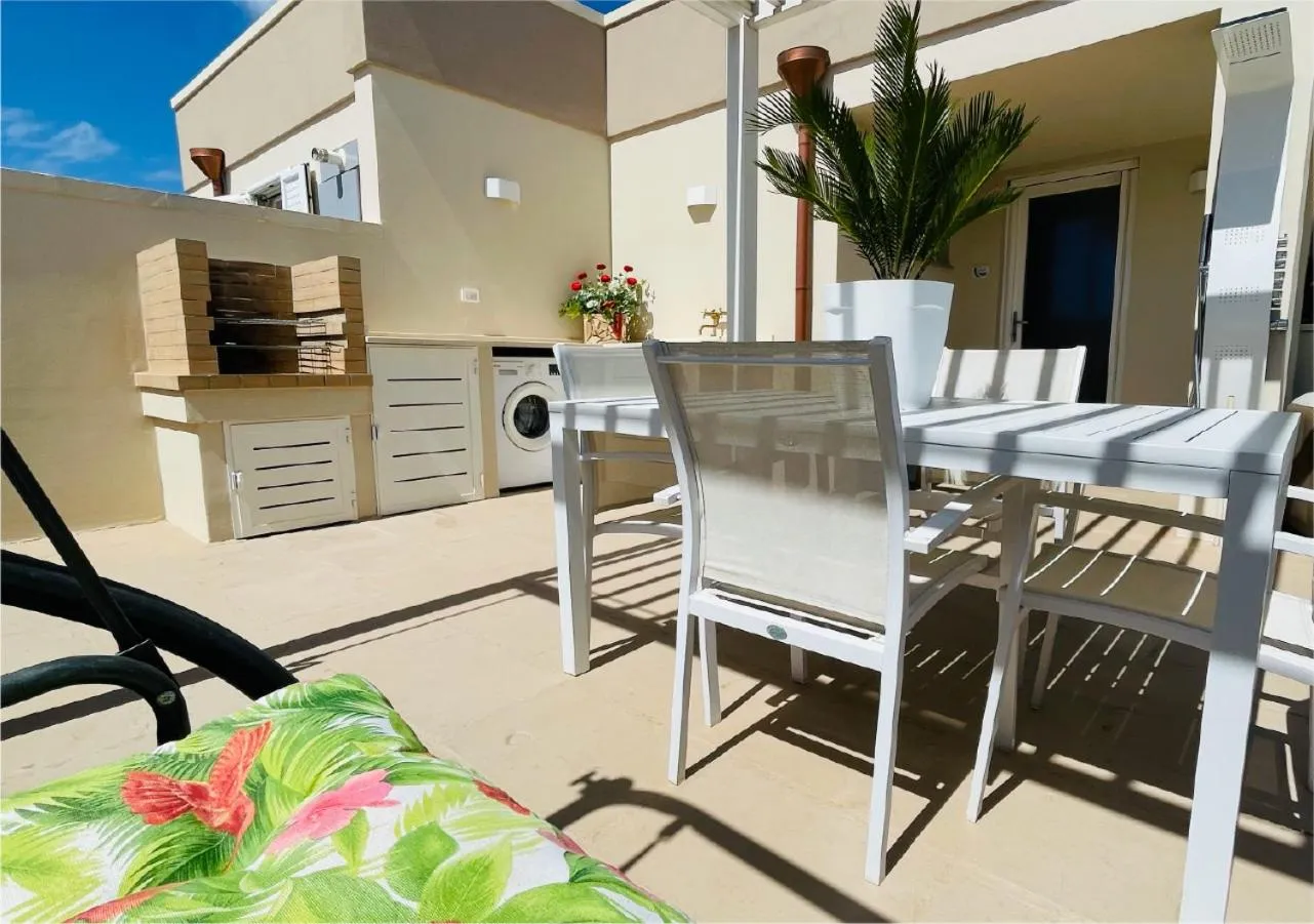 Patio in La Collina di Montegrappa - Suites with Heated Private Pool - Suites with Shared Pool