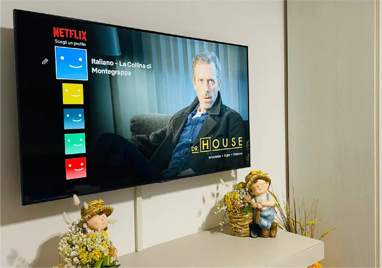 TV and multimedia in La Collina di Montegrappa - Suites with Heated Private Pool - Suites with Shared Pool