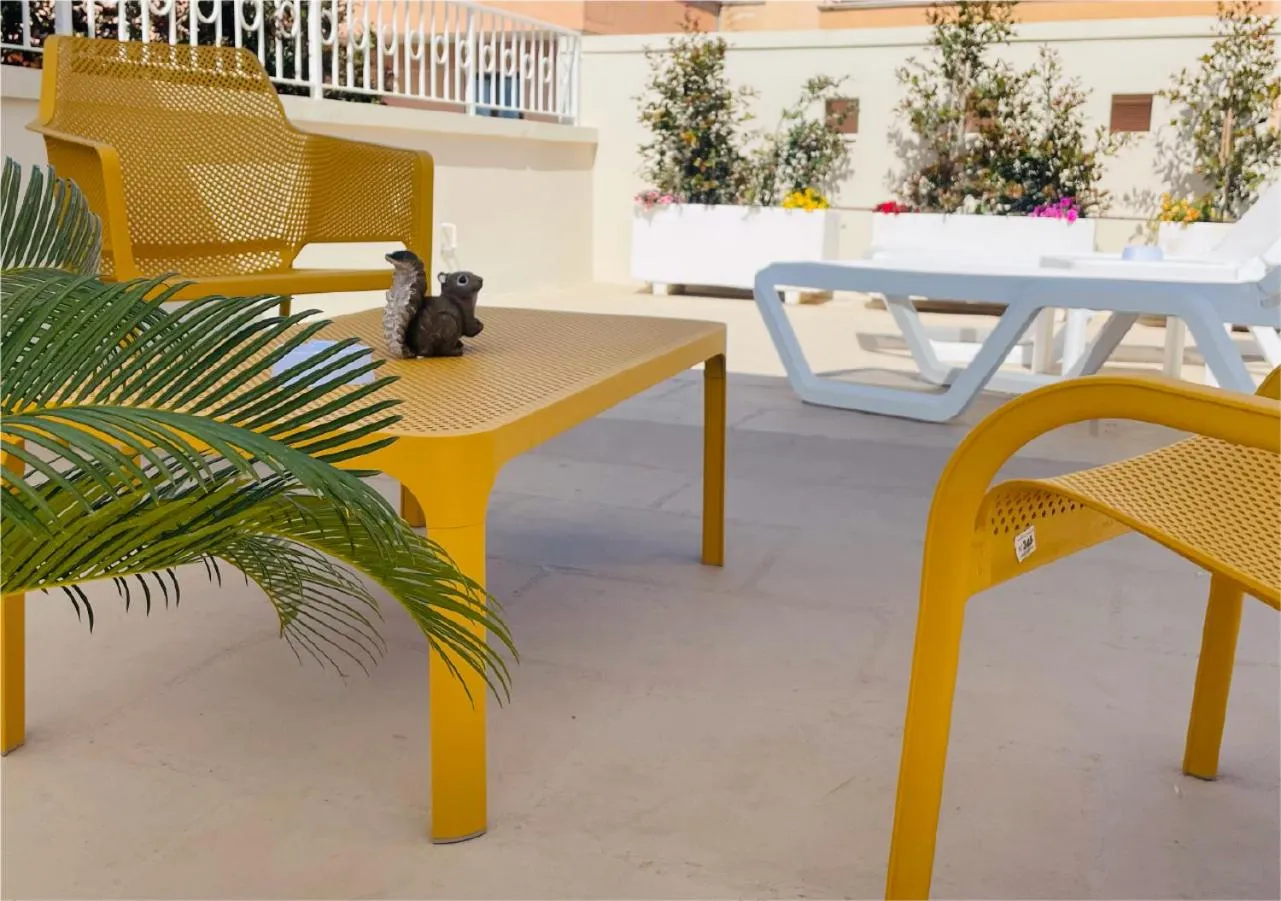 Patio in La Collina di Montegrappa - Suites with Heated Private Pool - Suites with Shared Pool