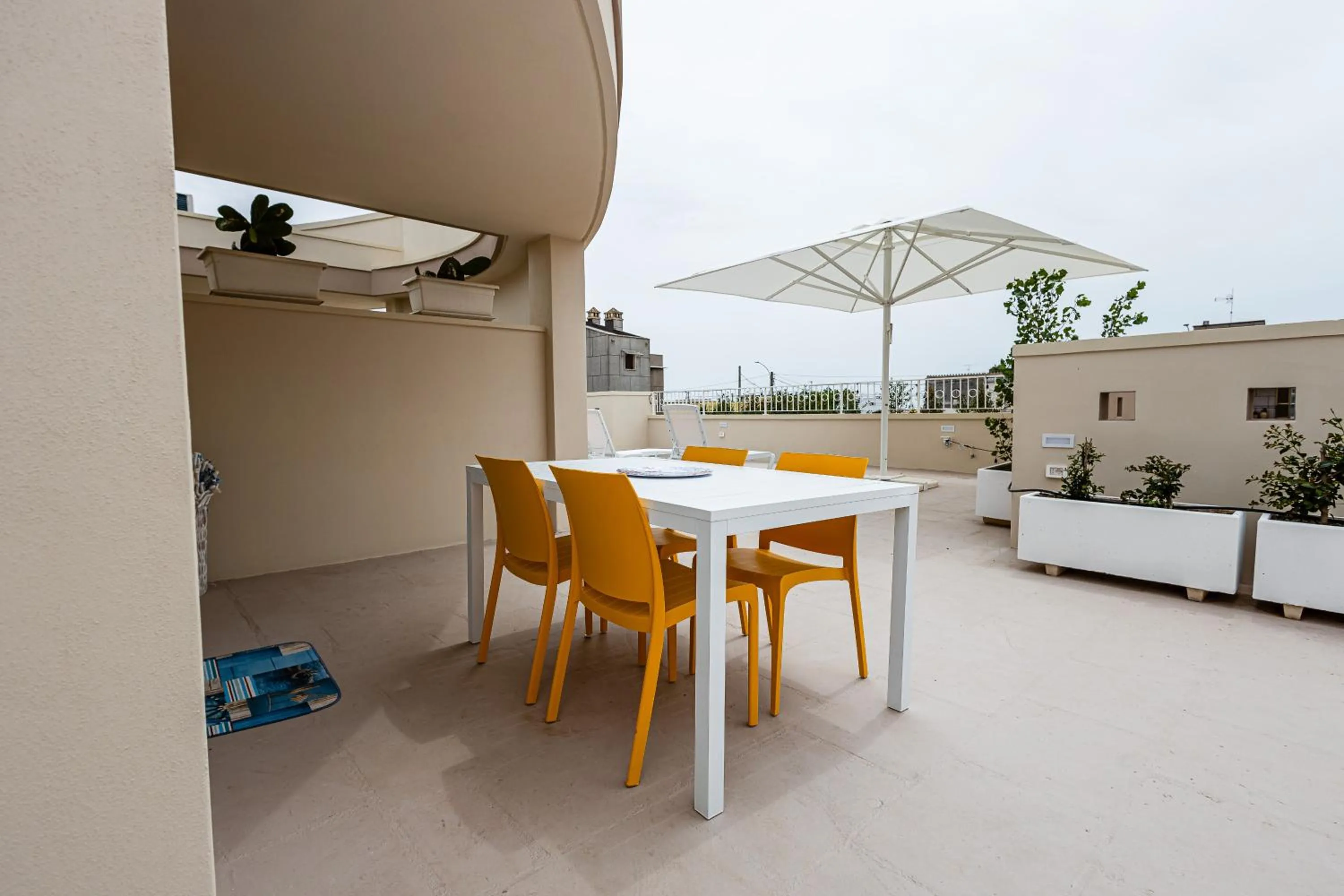 Patio in La Collina di Montegrappa - Suites with Heated Private Pool - Suites with Shared Pool