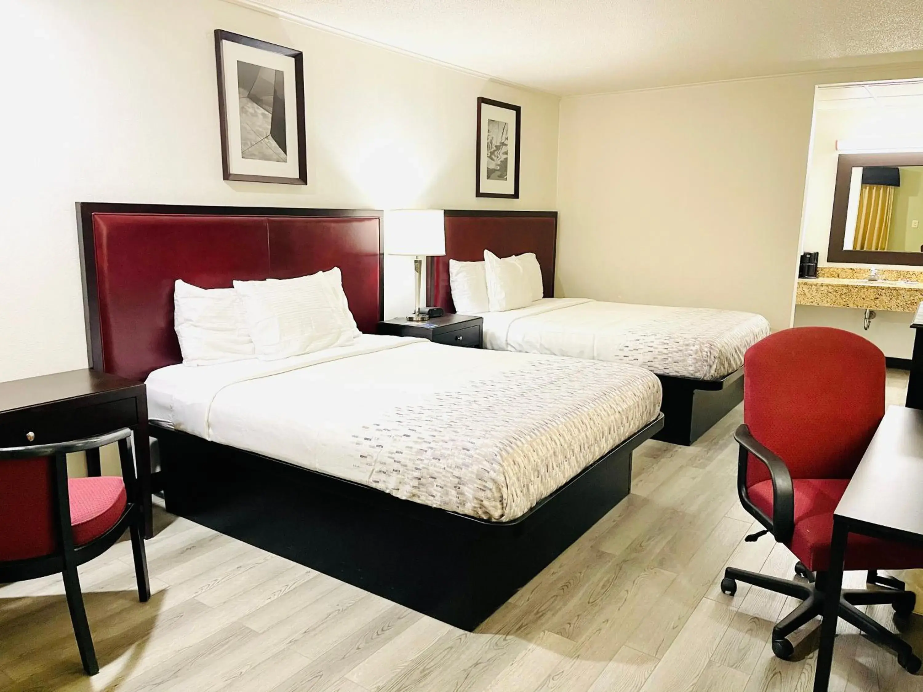 Queen Room with Two Queen Beds - Mobility Access/Non-Smoking in Baymont by Wyndham El Dorado Queen Room with Two Queen Beds - Mobility Access/Non-Smoking in Baymont by Wyndham El Dorado
