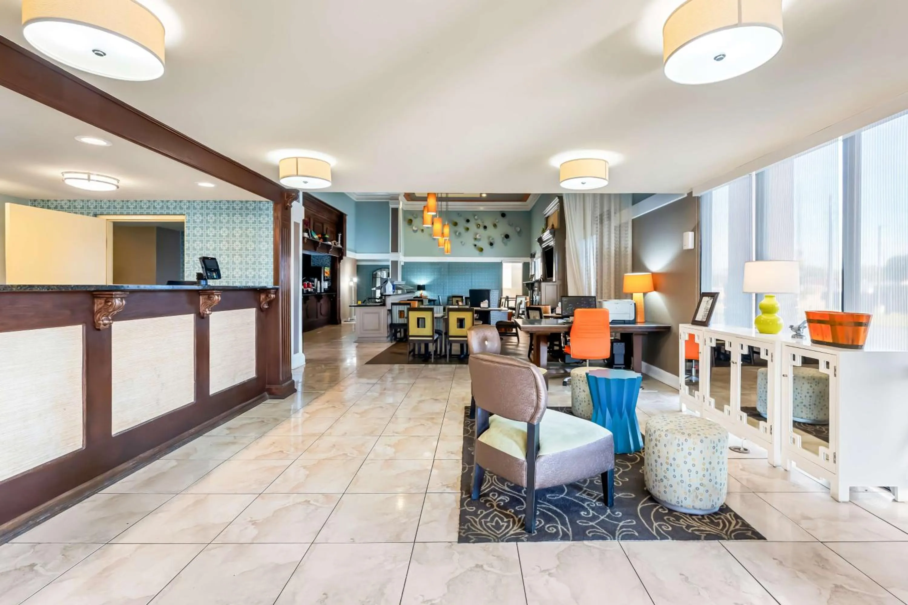 Lobby or reception in Best Western Executive Suites