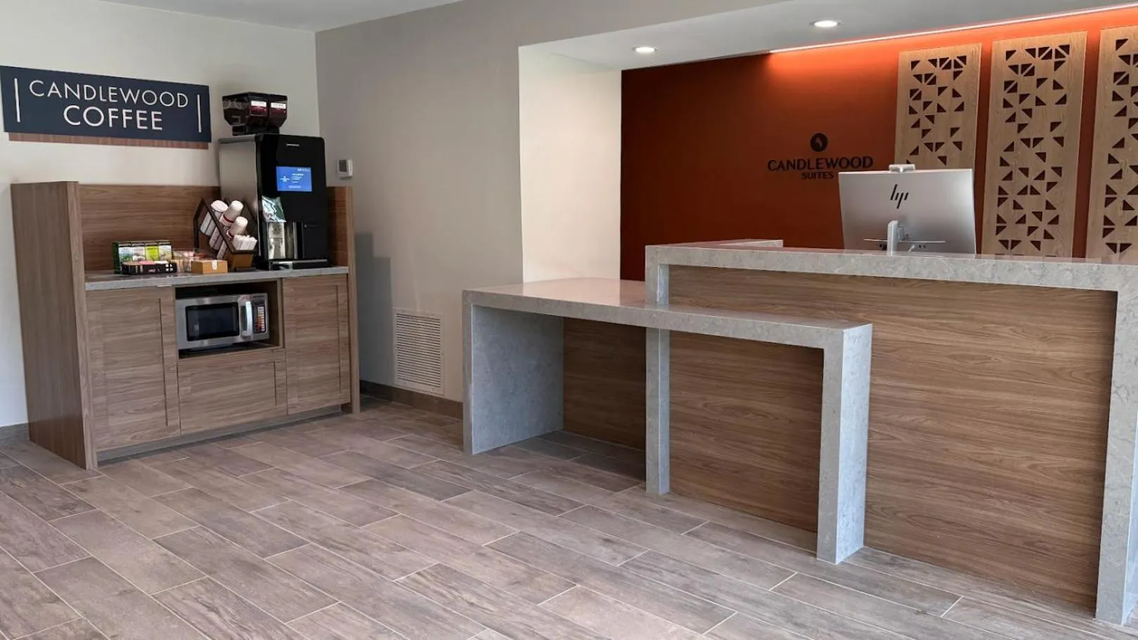 Lobby or reception in Candlewood Suites Jacksonville Southpoint
