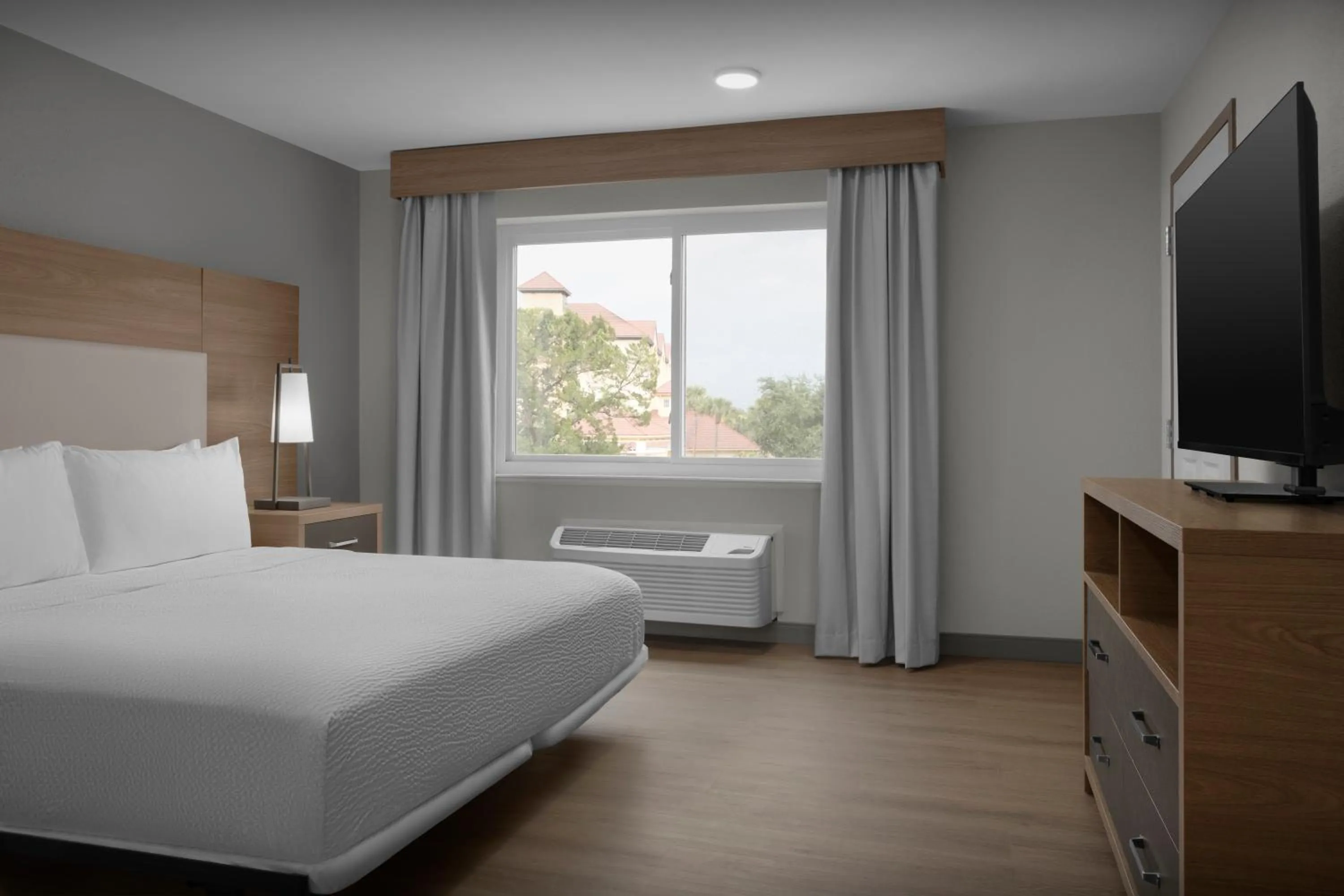 Bed in Candlewood Suites Jacksonville Southpoint