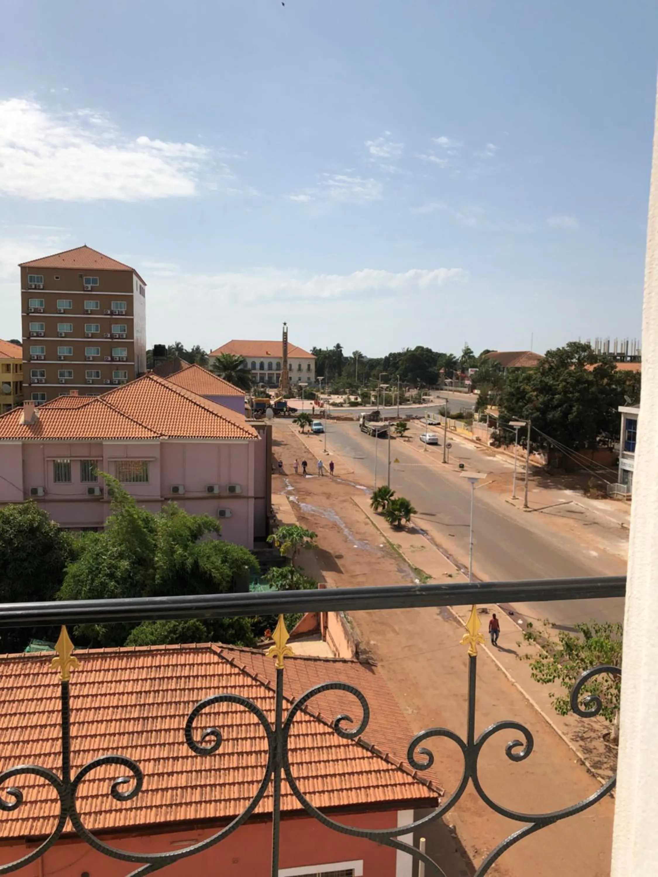 Street view in Bissau Royal Hotel