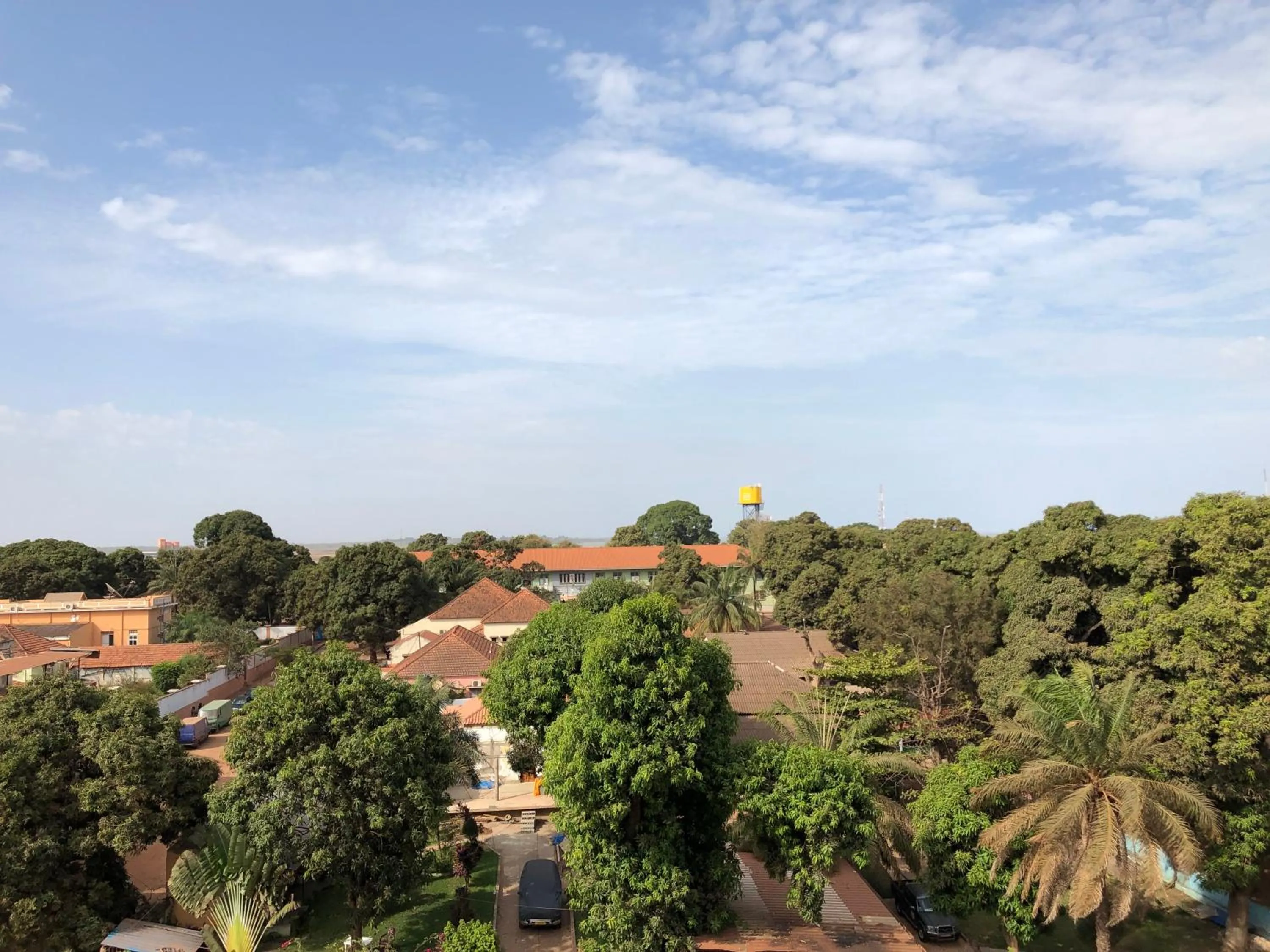 City view in Bissau Royal Hotel