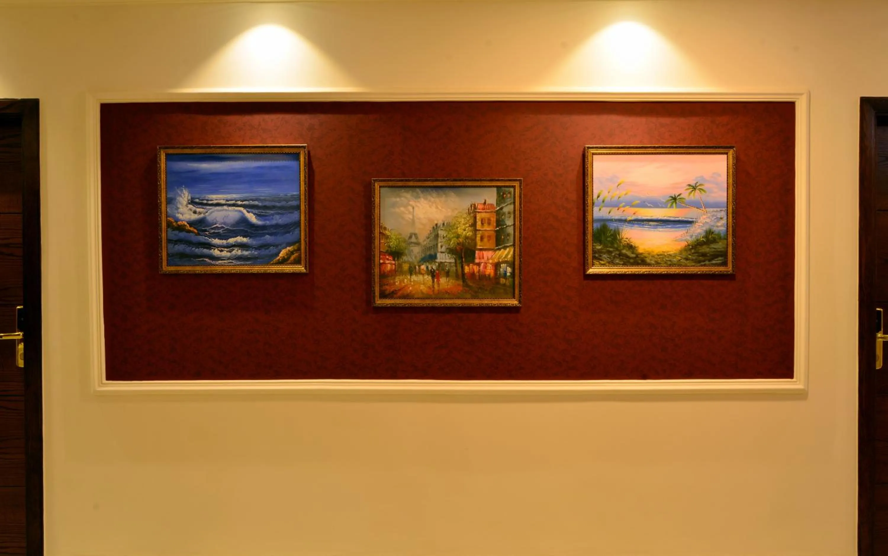 Decorative detail in Bissau Royal Hotel