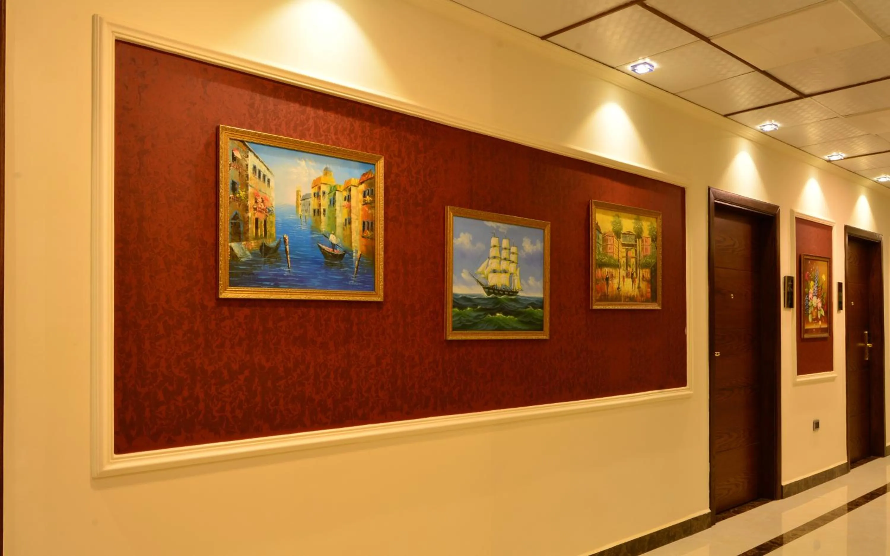 Decorative detail in Bissau Royal Hotel