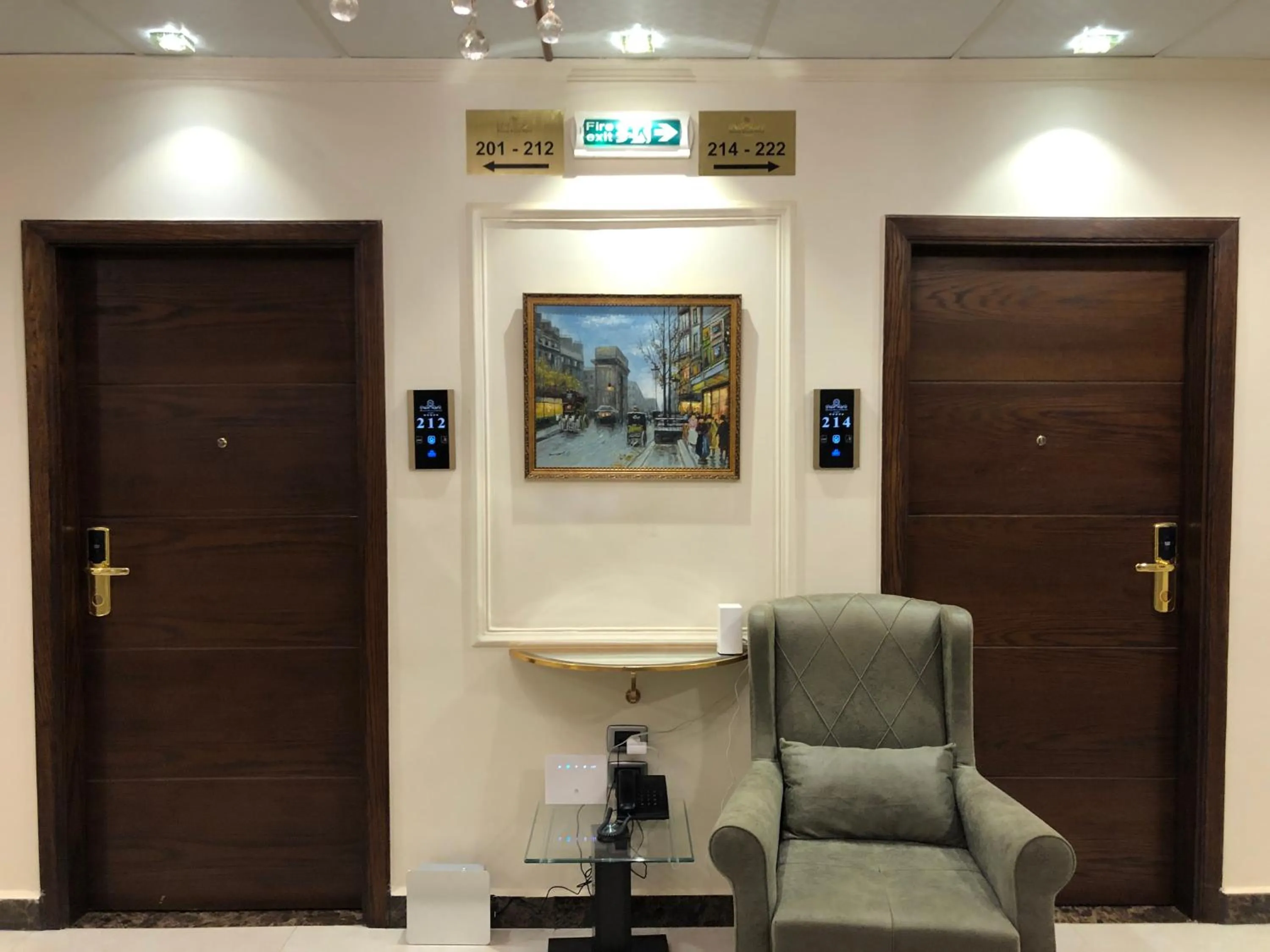 Decorative detail in Bissau Royal Hotel