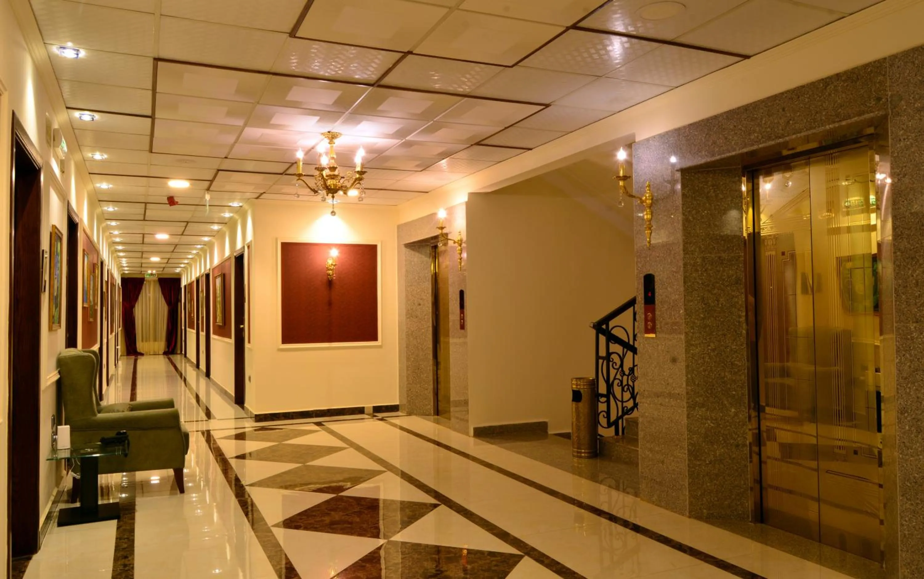 Decorative detail in Bissau Royal Hotel