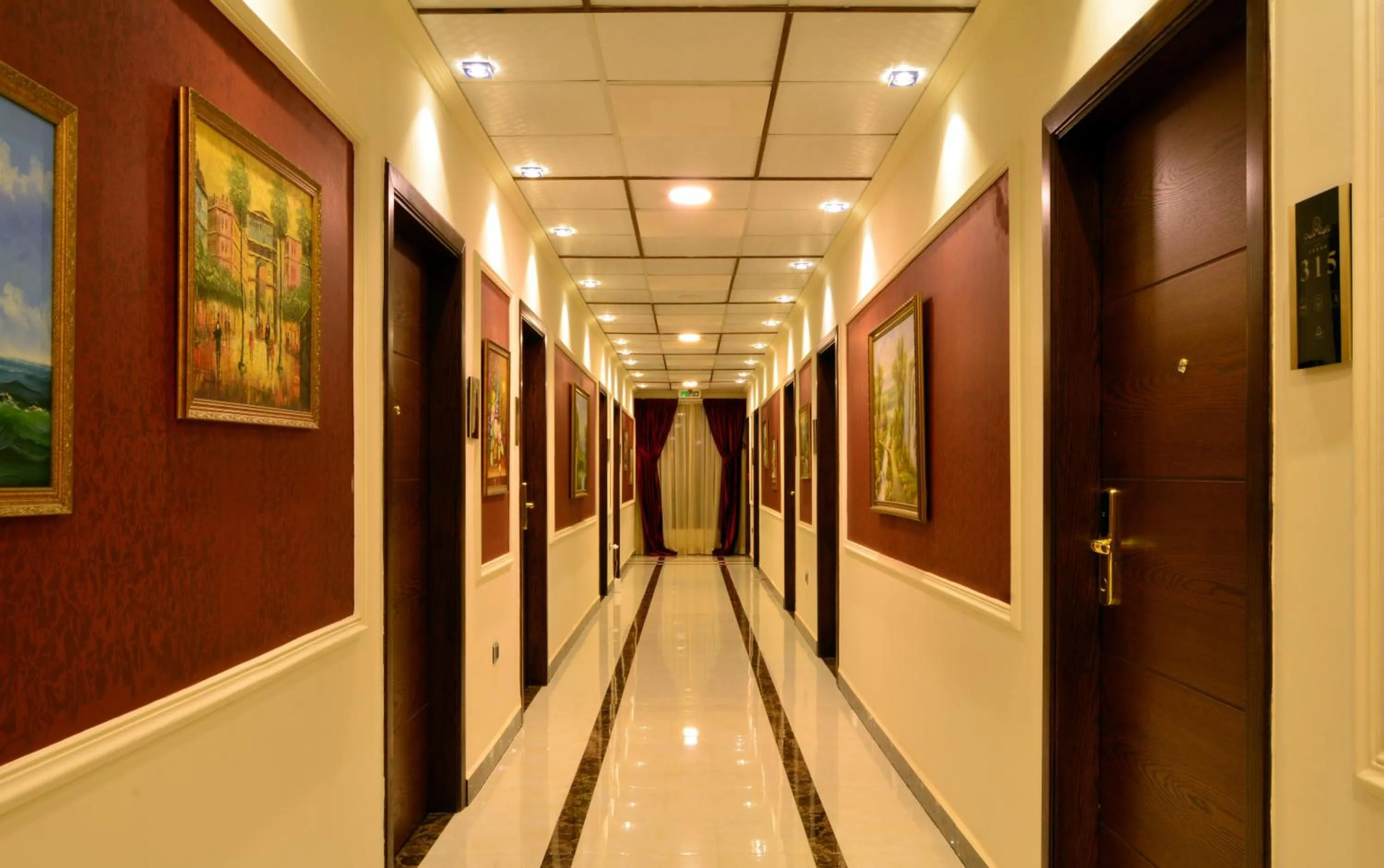 Decorative detail in Bissau Royal Hotel