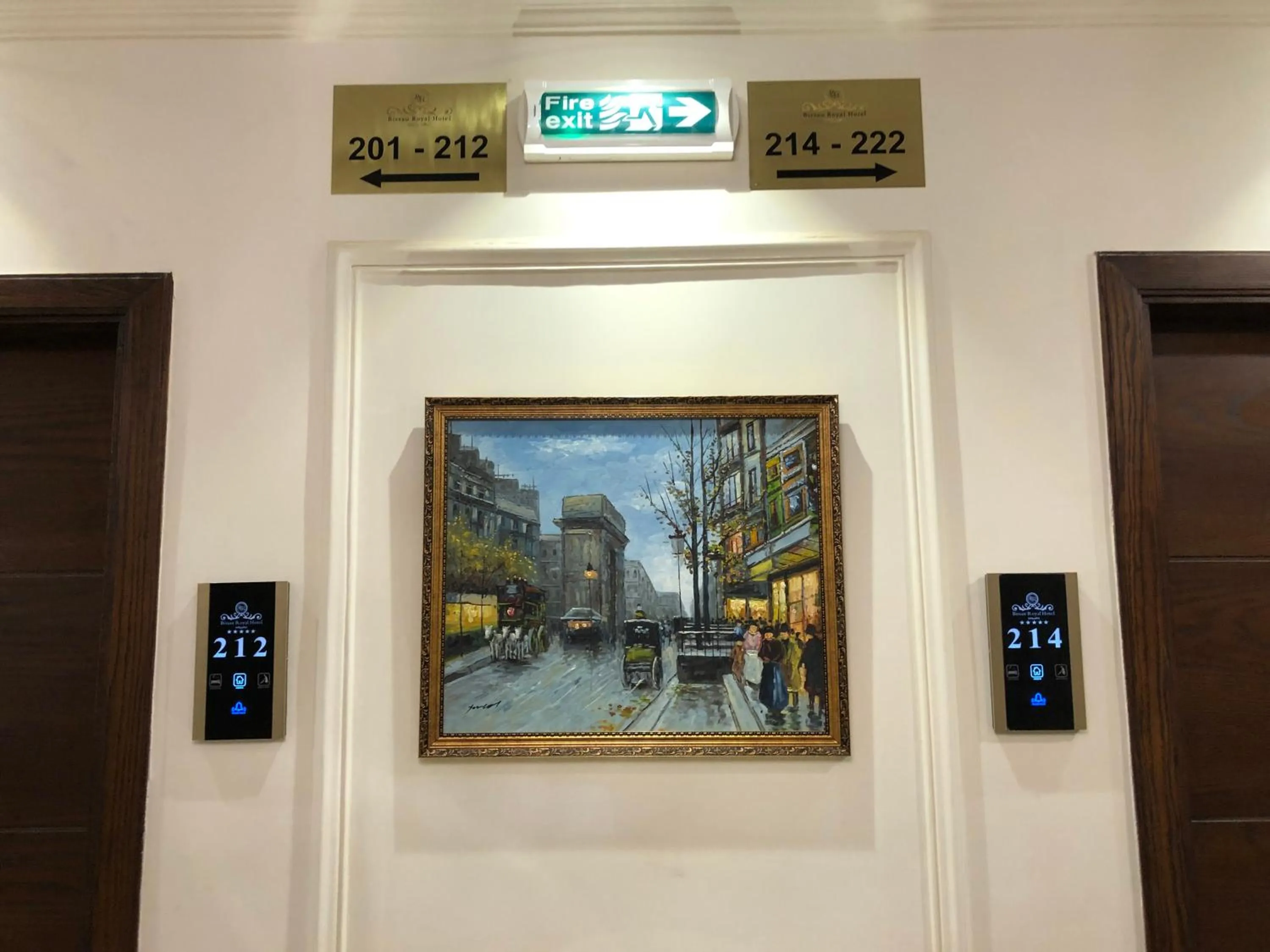 Decorative detail in Bissau Royal Hotel