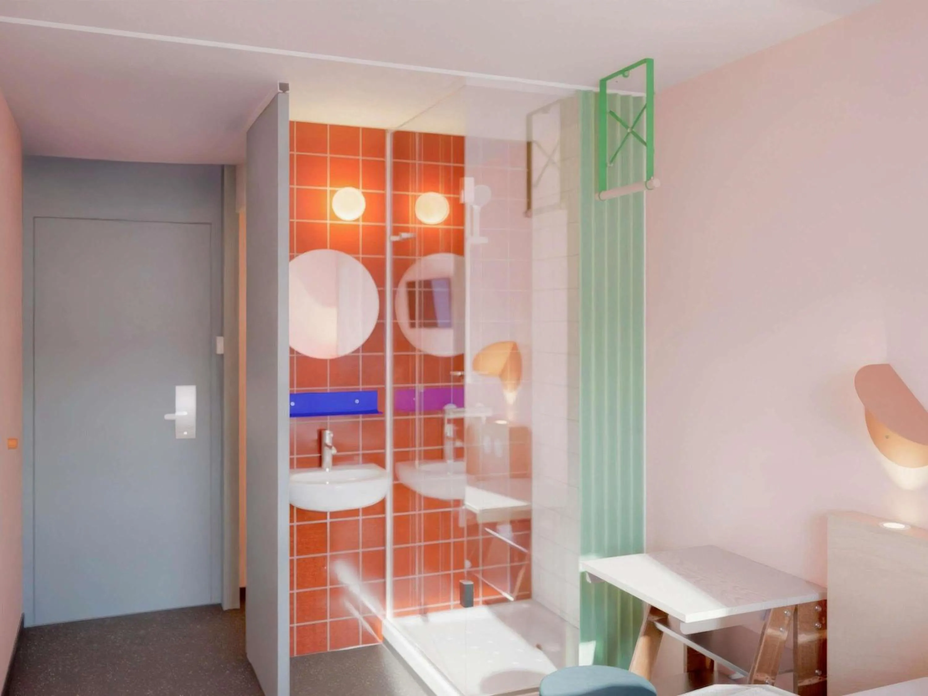 Bathroom in Greet Hotel Nice Aéroport Promenade des Anglais