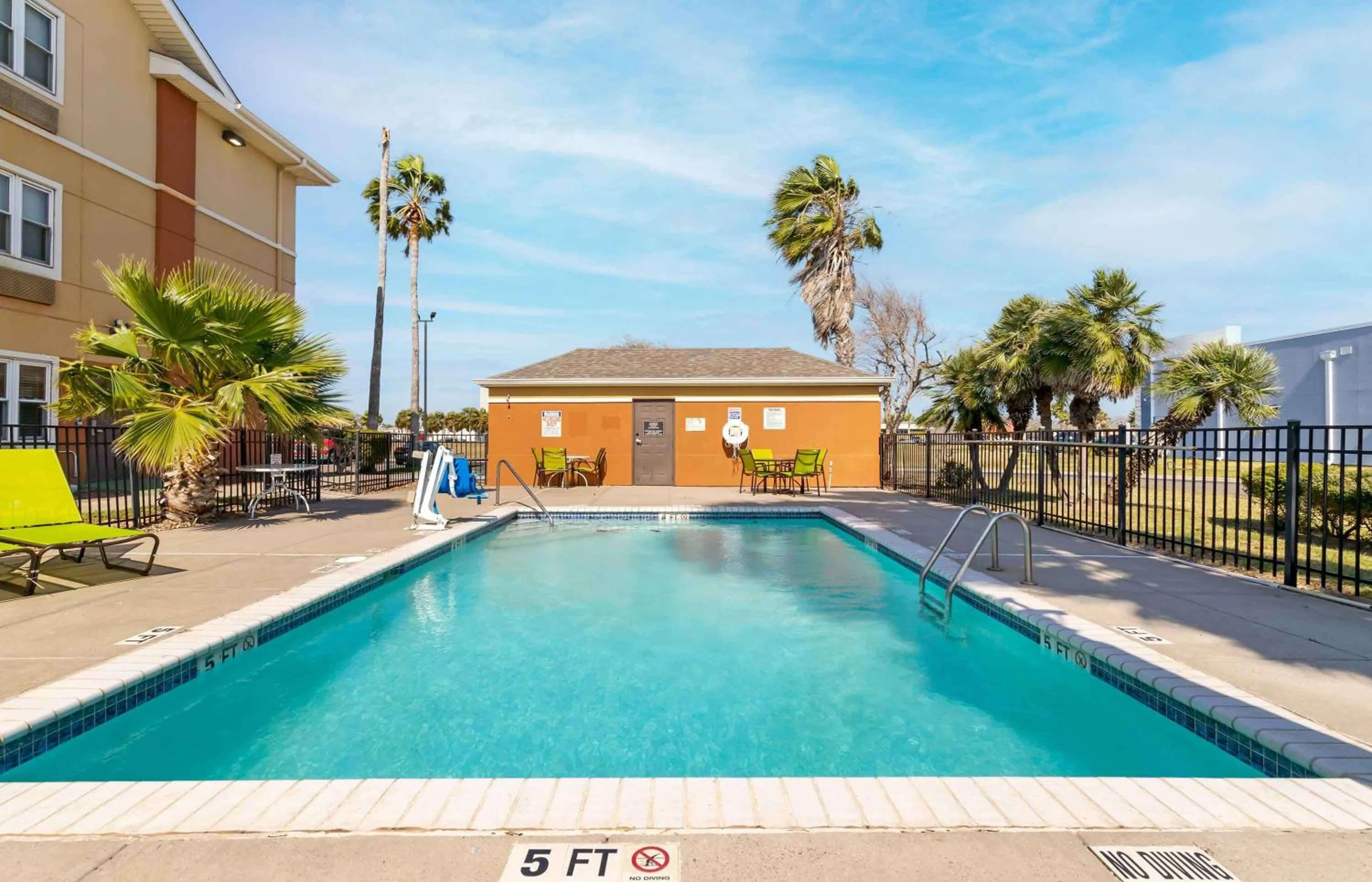 Pool view in Extended Stay America Suites - Corpus Christi - Staples