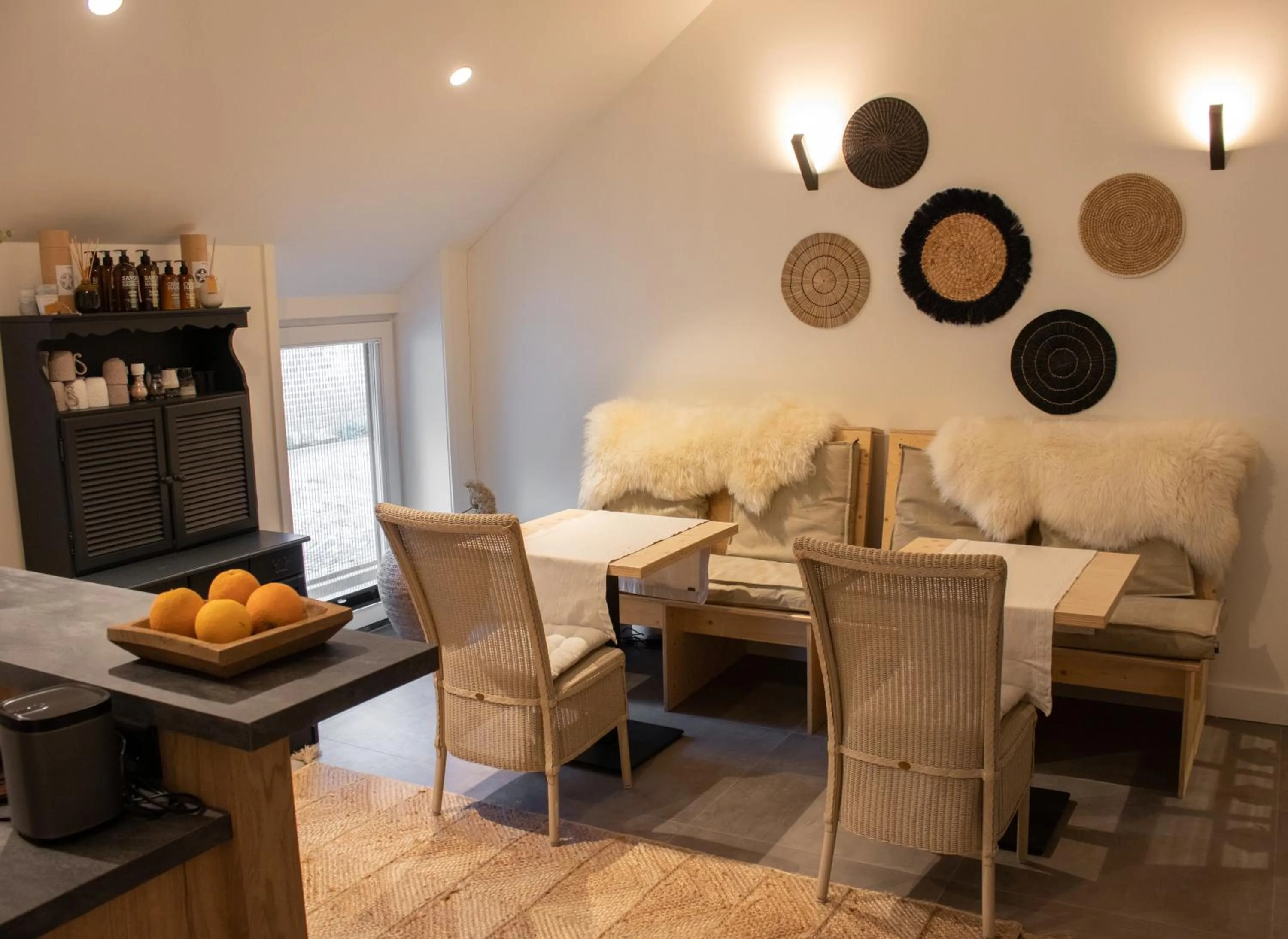 Dining area in B&B Otterstee