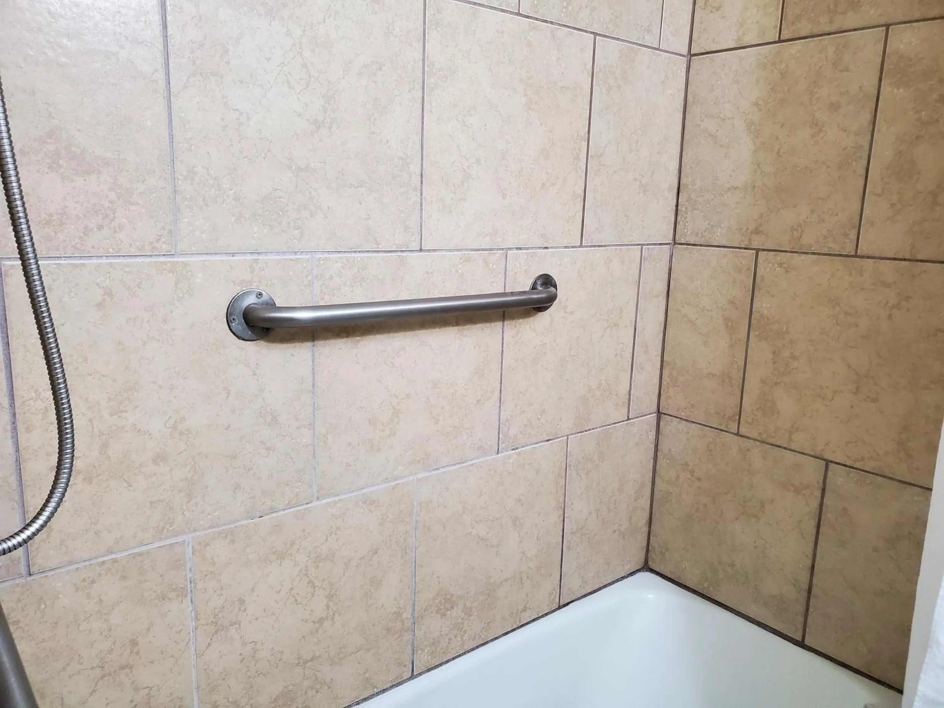 Bathroom in Super 8 by Wyndham Little Rock/North/Airport