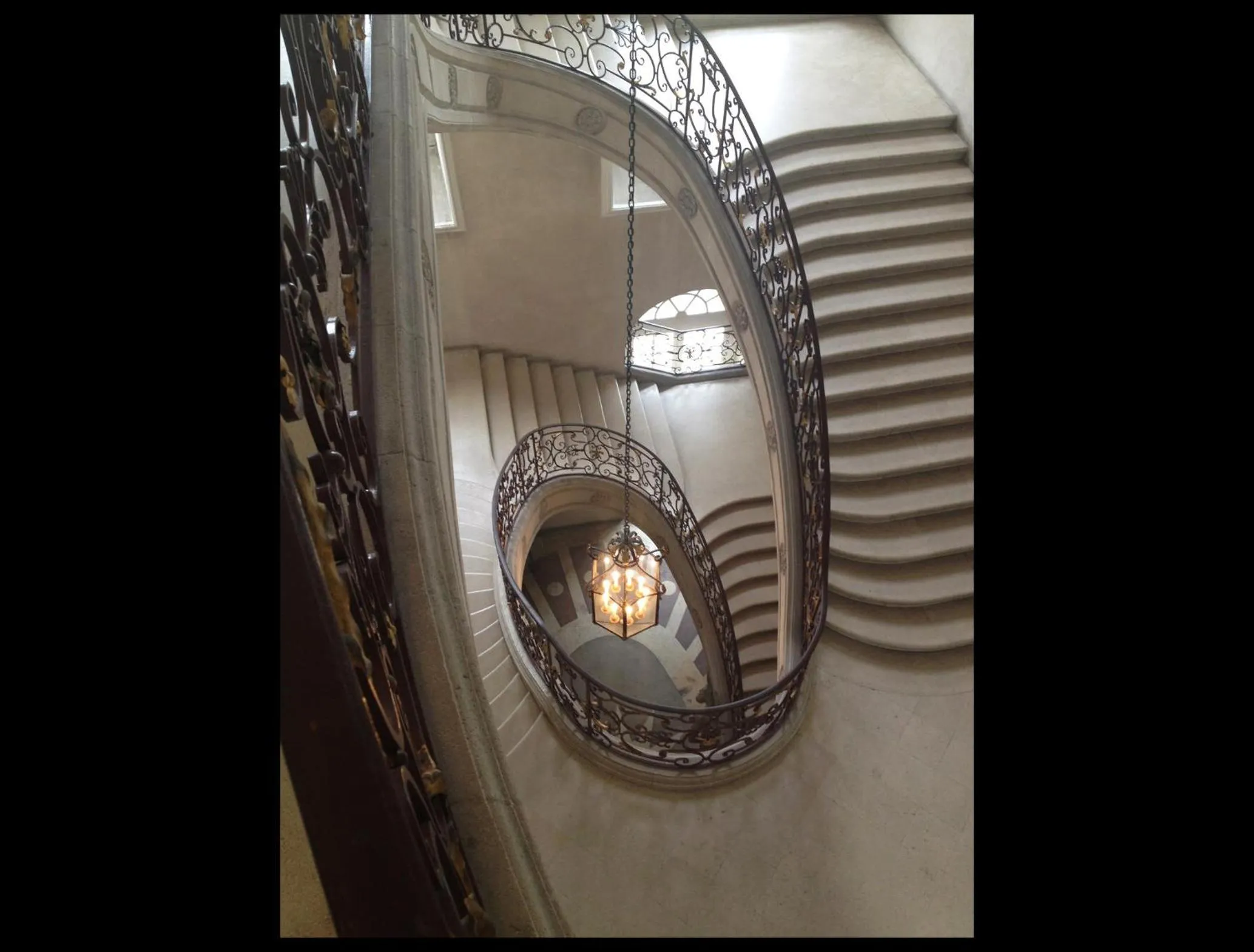 Decorative detail in Hôtel de l'Abbaye des Prémontrés