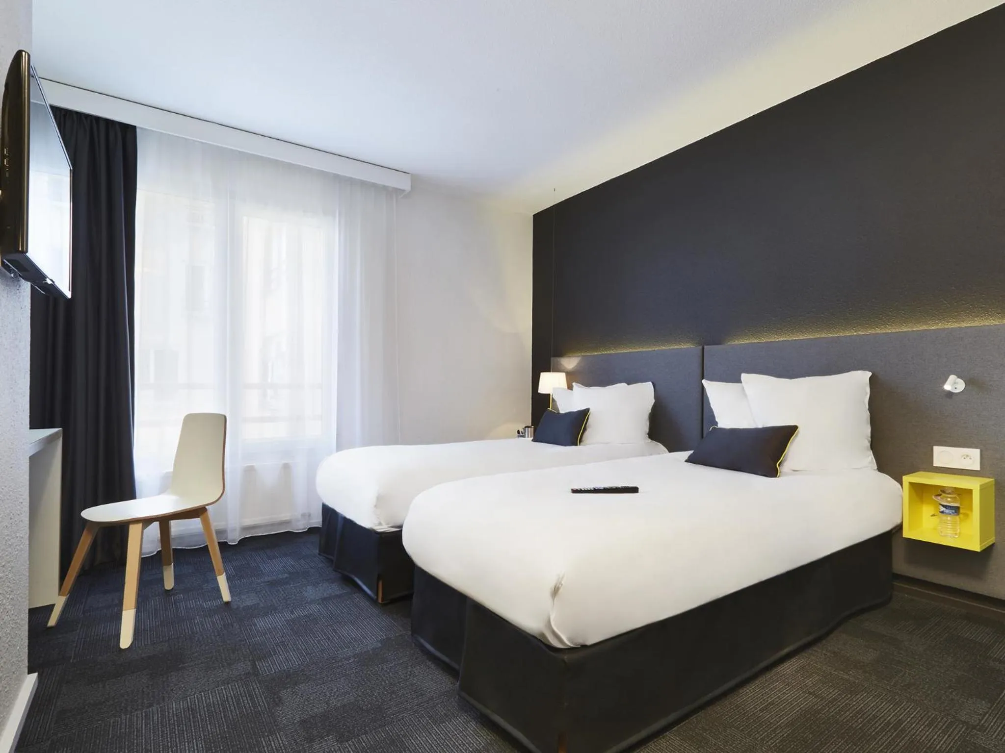 Bedroom, Bed in Kyriad Hotel Brest