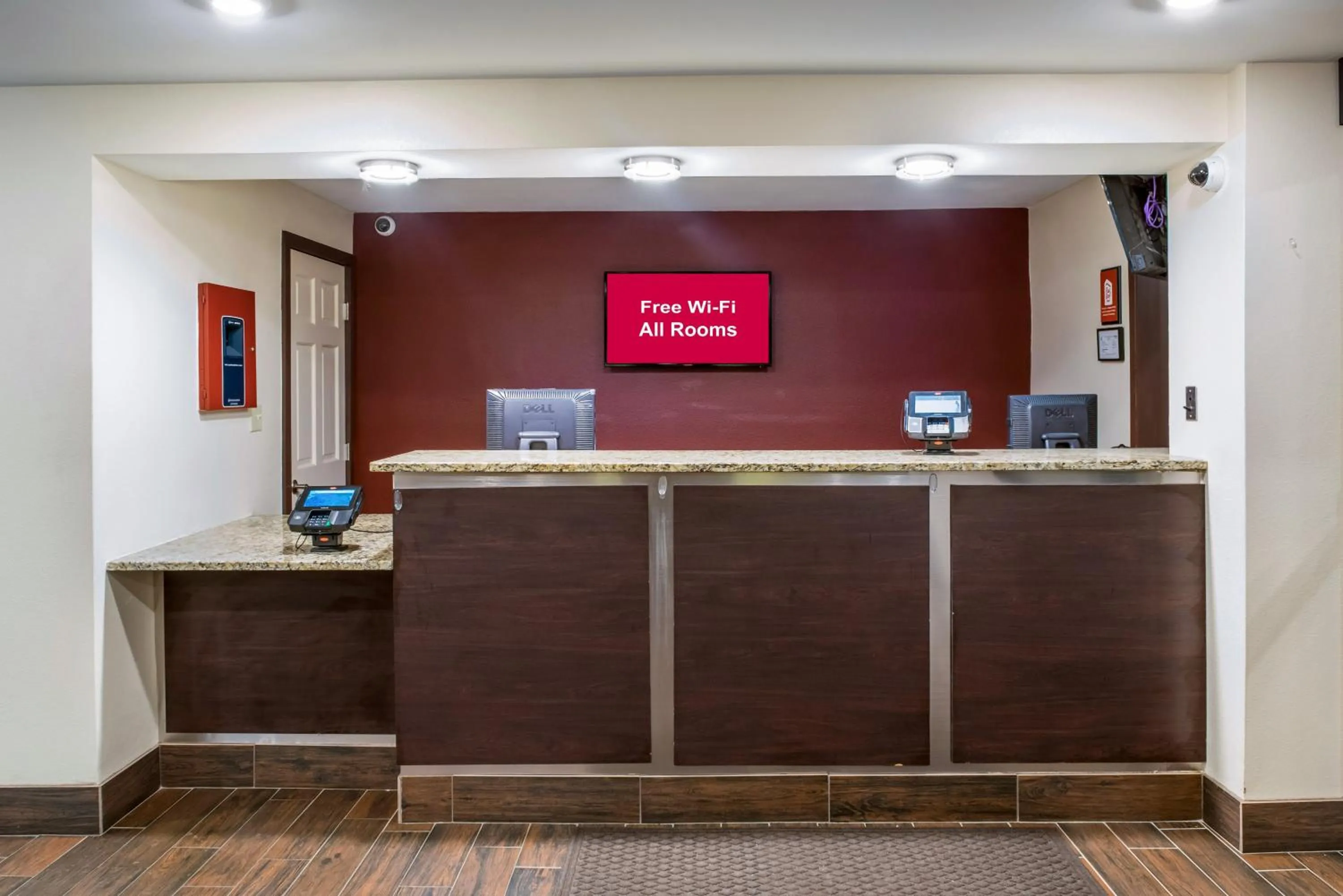 Lobby or reception in Red Roof Inn Richmond, IN