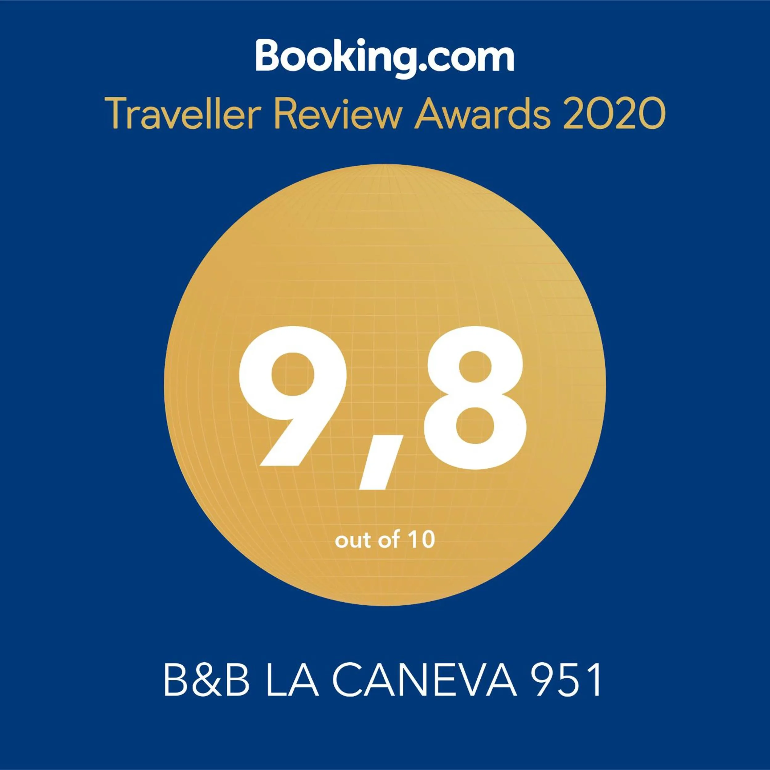 Logo/Certificate/Sign in B&B LA CANEVA 951