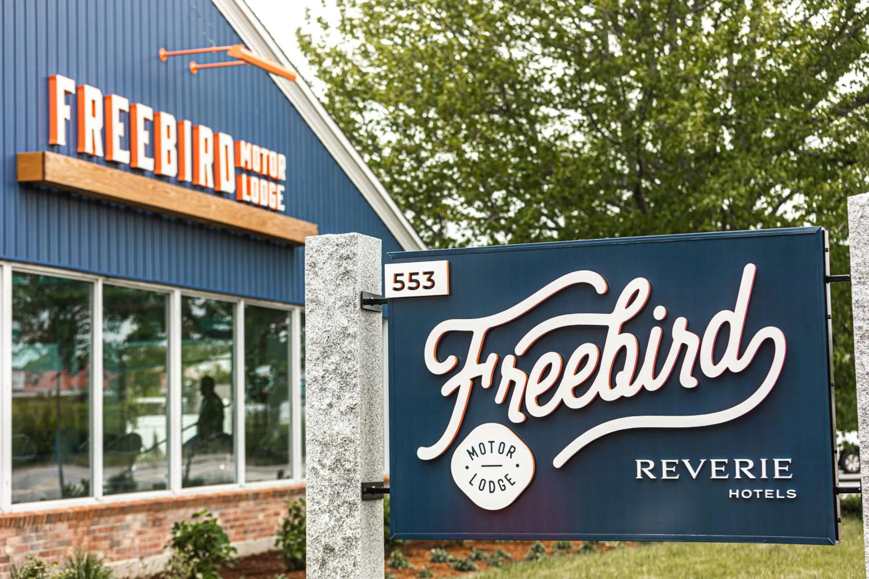 Property logo or sign in Freebird by Reverie Boutique Collection