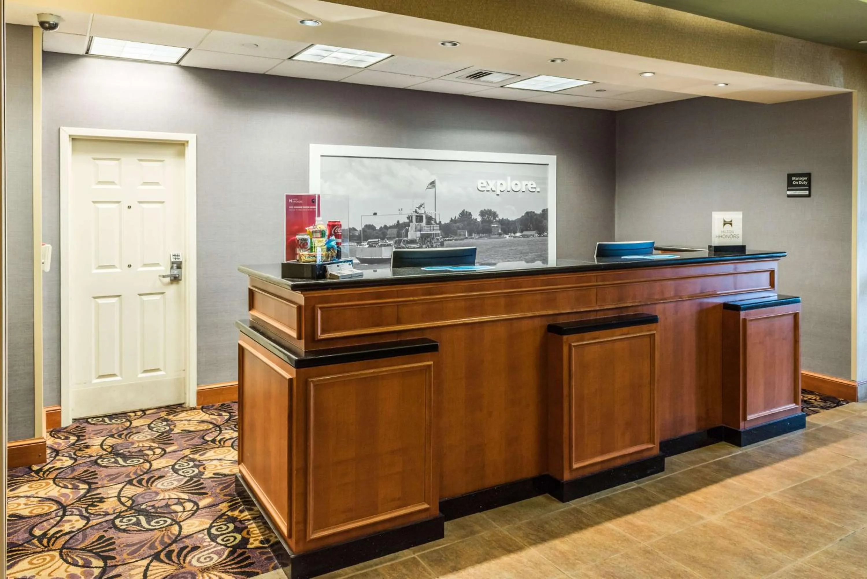 Lobby or reception in Hampton Inn Easton