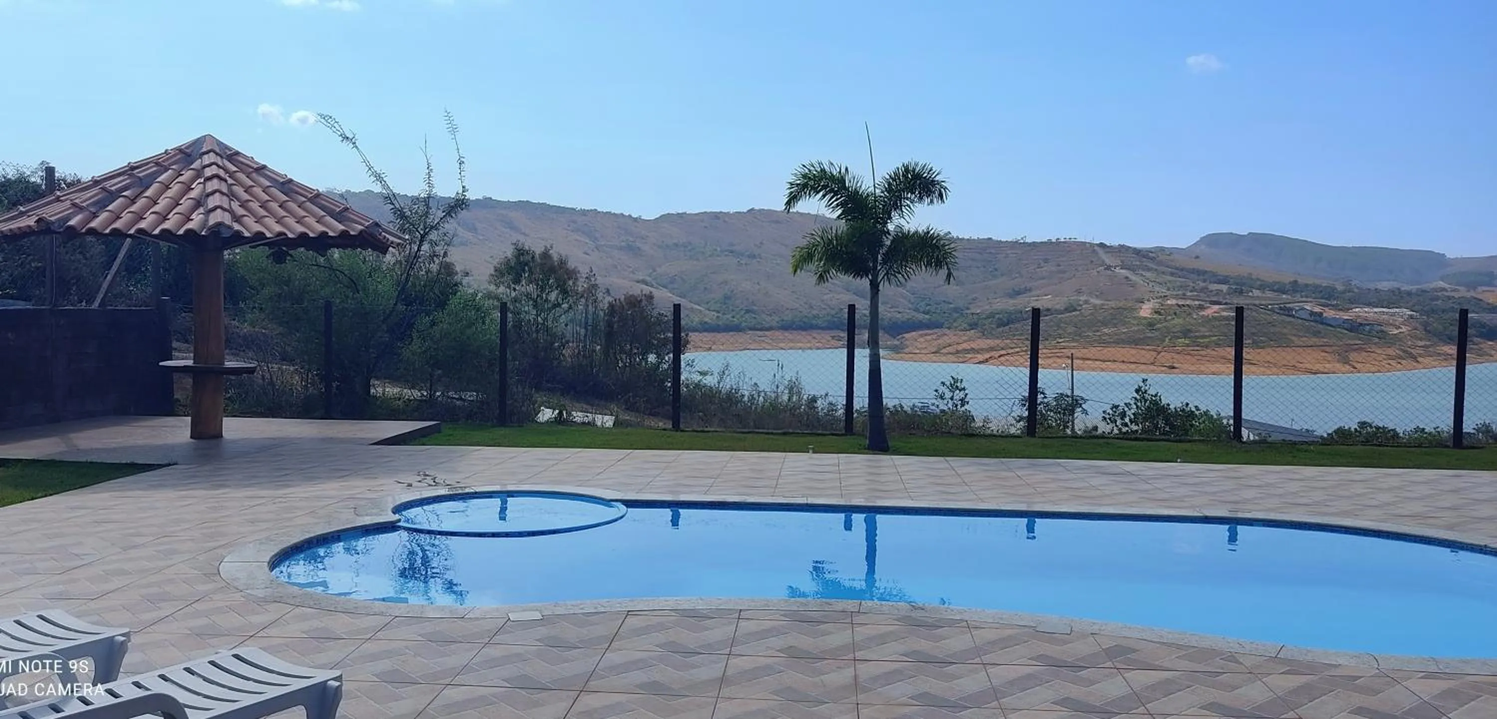 Pool view in Rancho Paraíso