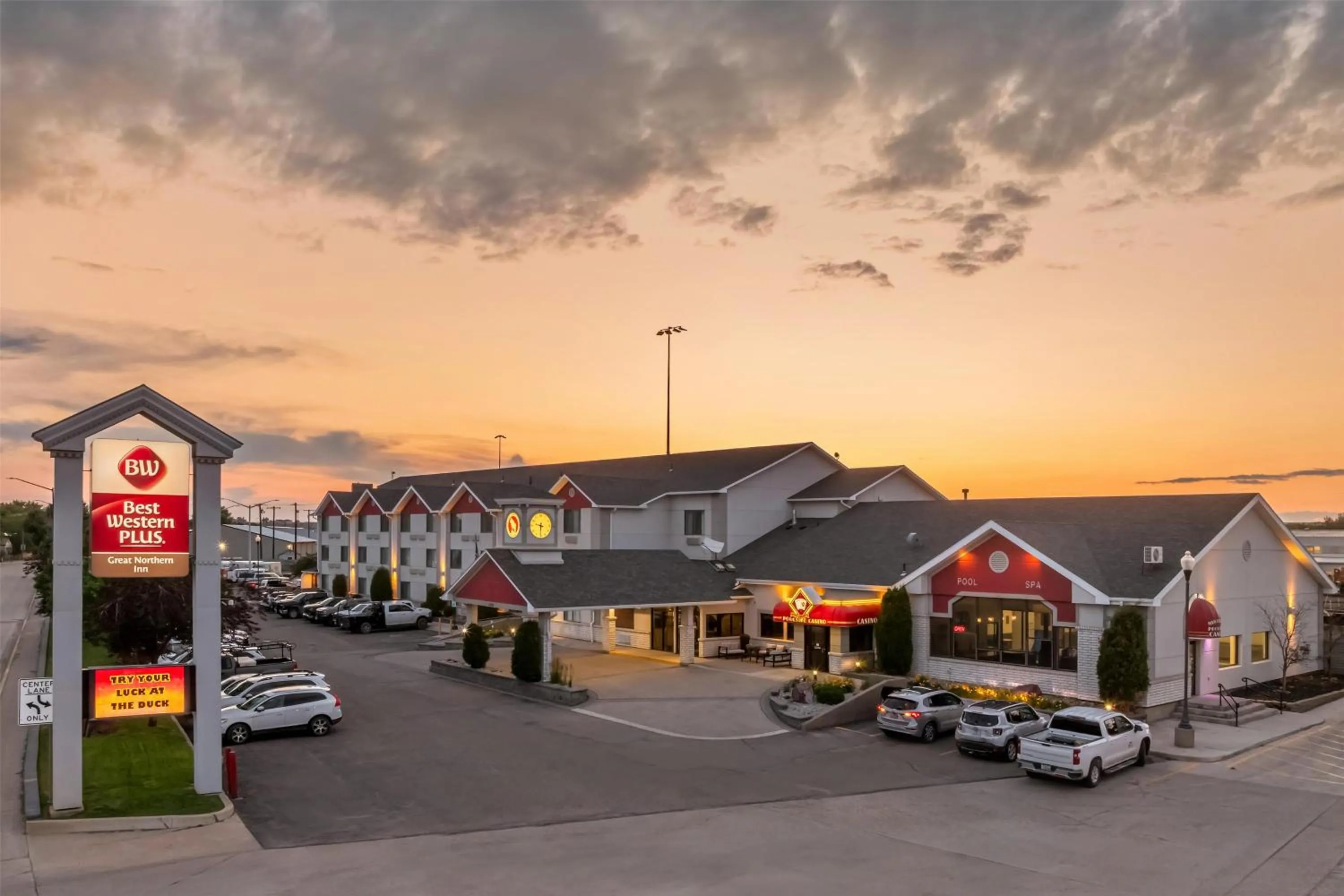 Property building in Best Western Plus Great Northern Inn