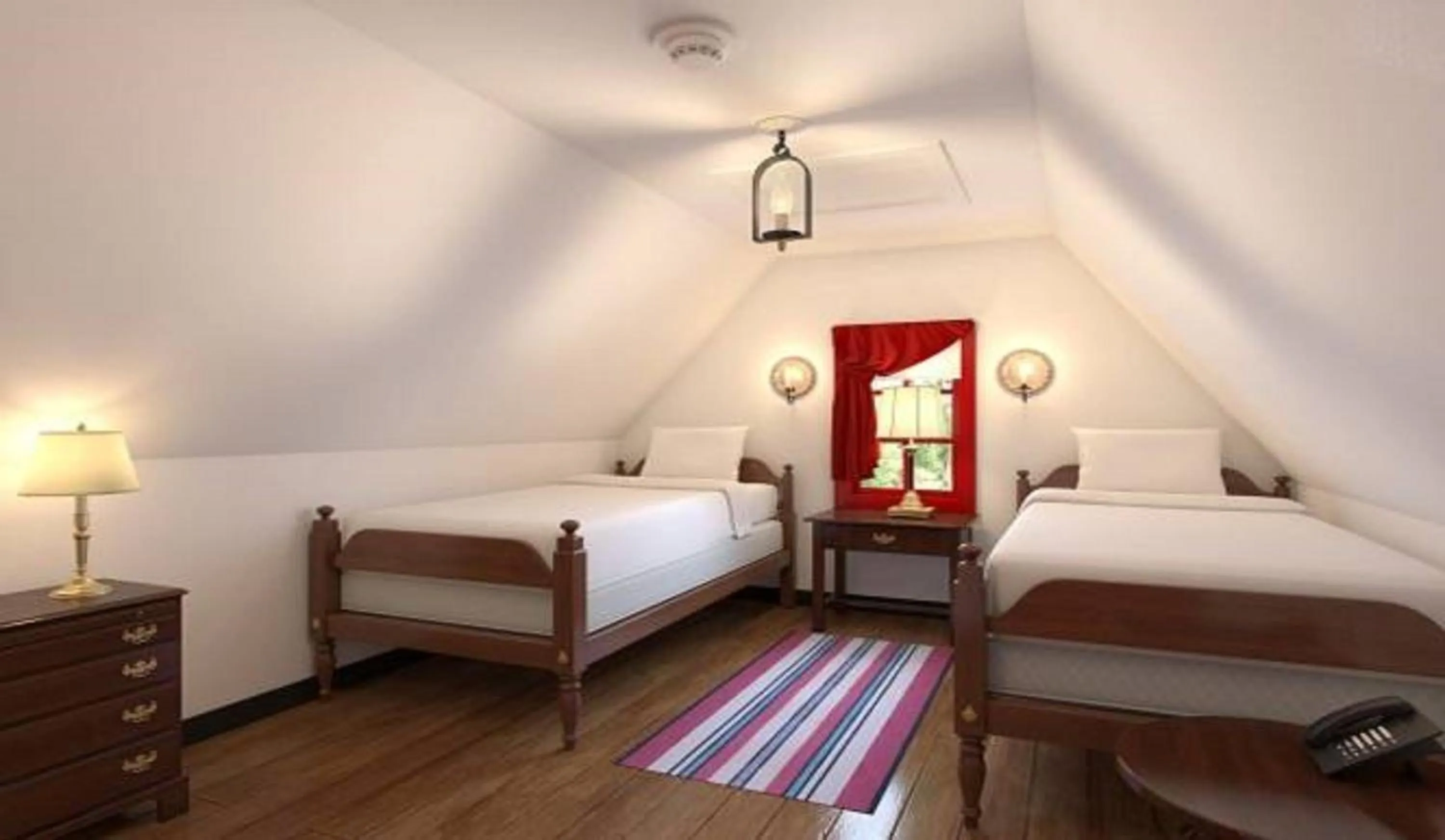 Bed in Colonial Houses, an official Colonial Williamsburg Hotel