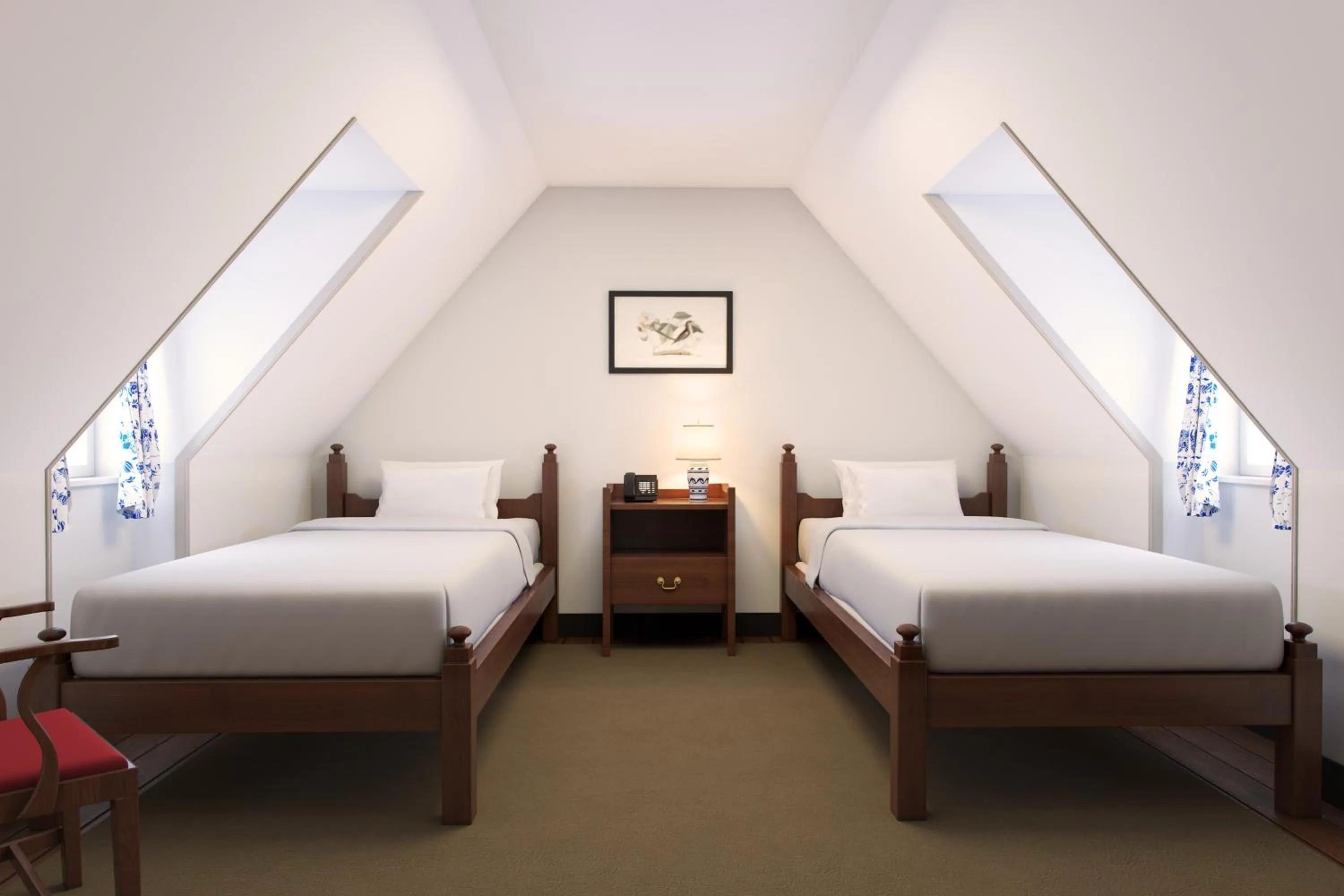 Bedroom, Bed in Colonial Houses, an official Colonial Williamsburg Hotel