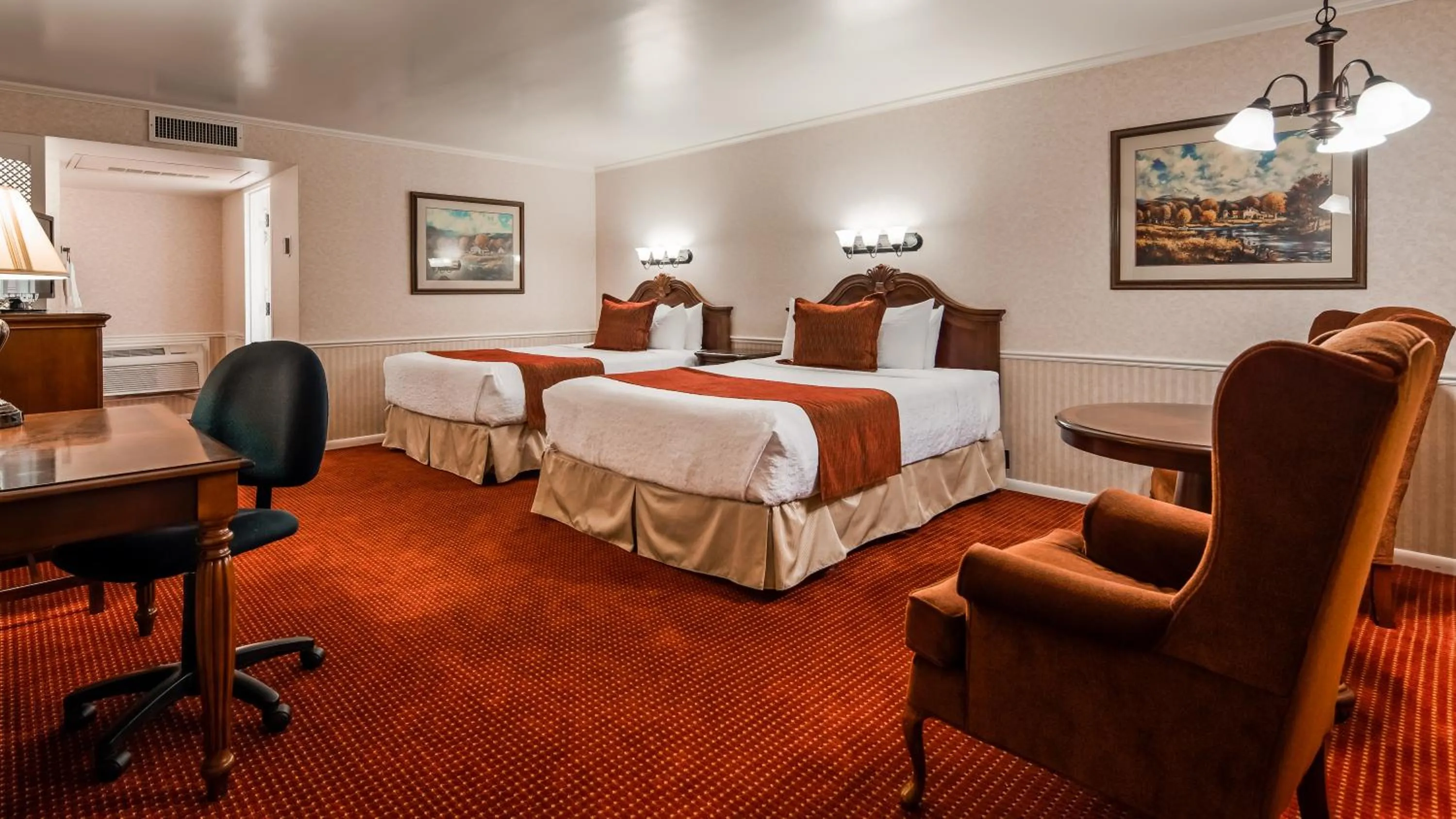 TV and multimedia, Bed in Baugh Motel, SureStay Collection by Best Western