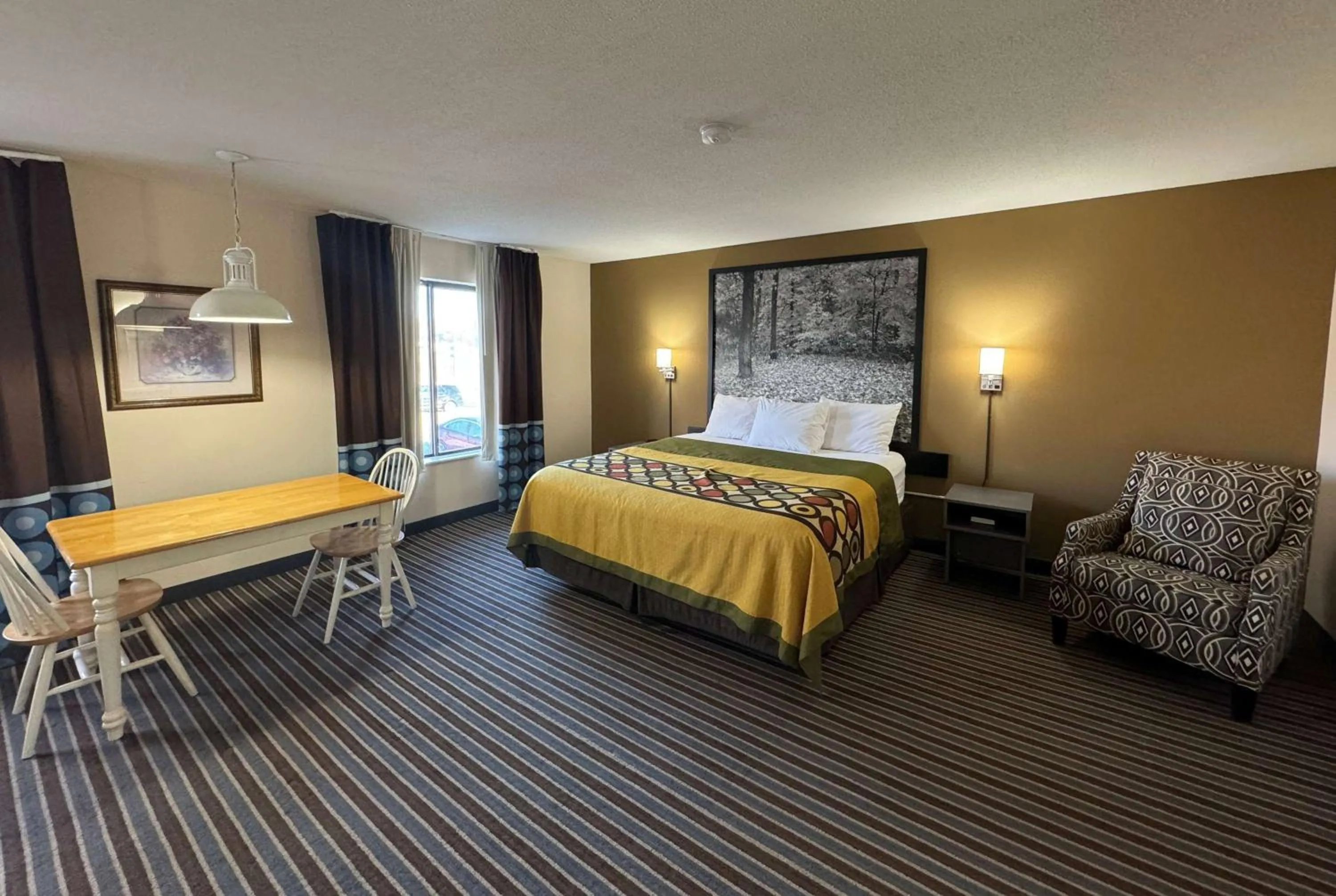 Bed in Super 8 by Wyndham Columbia Clark Lane