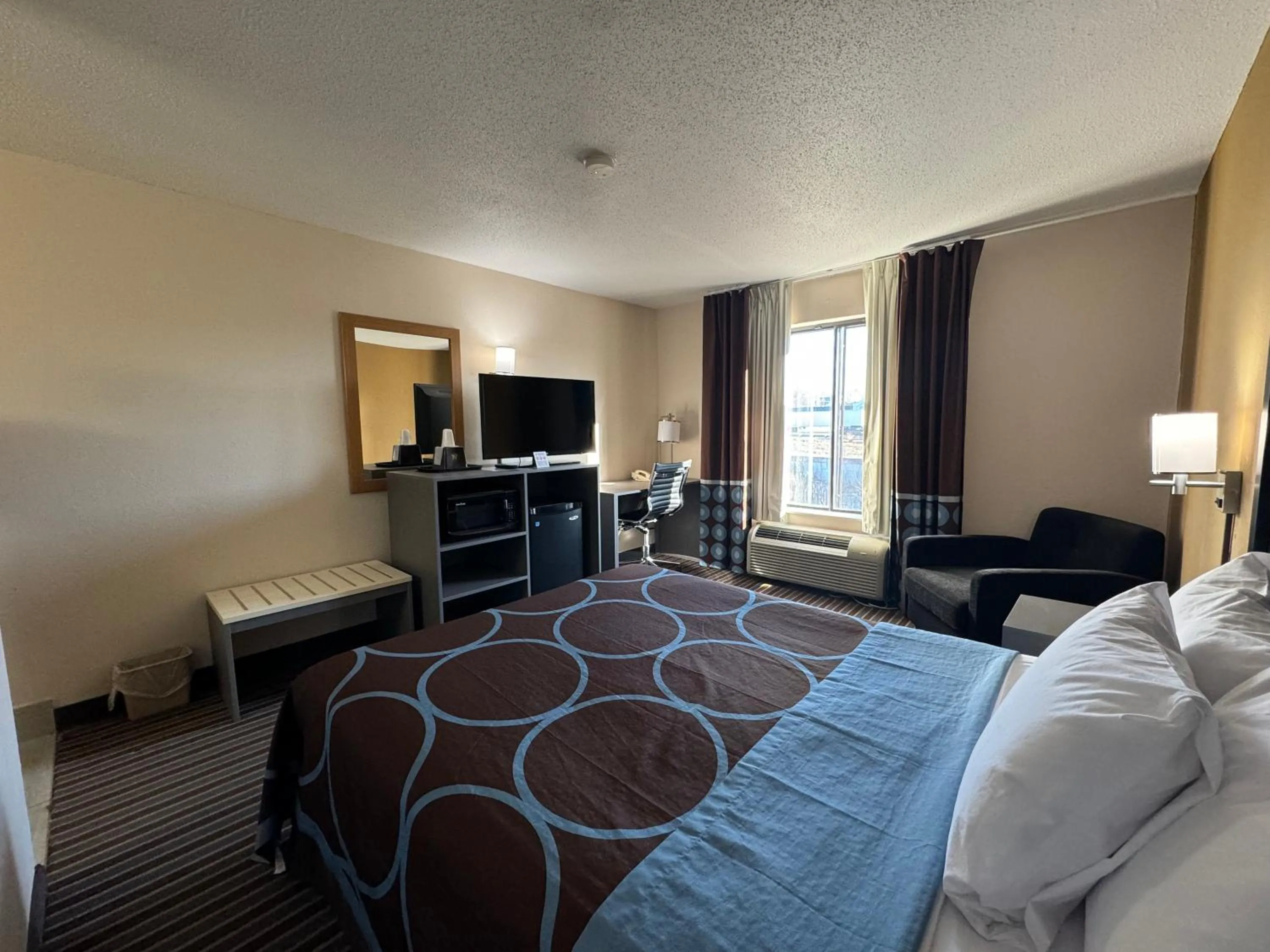 Bed in Super 8 by Wyndham Columbia Clark Lane