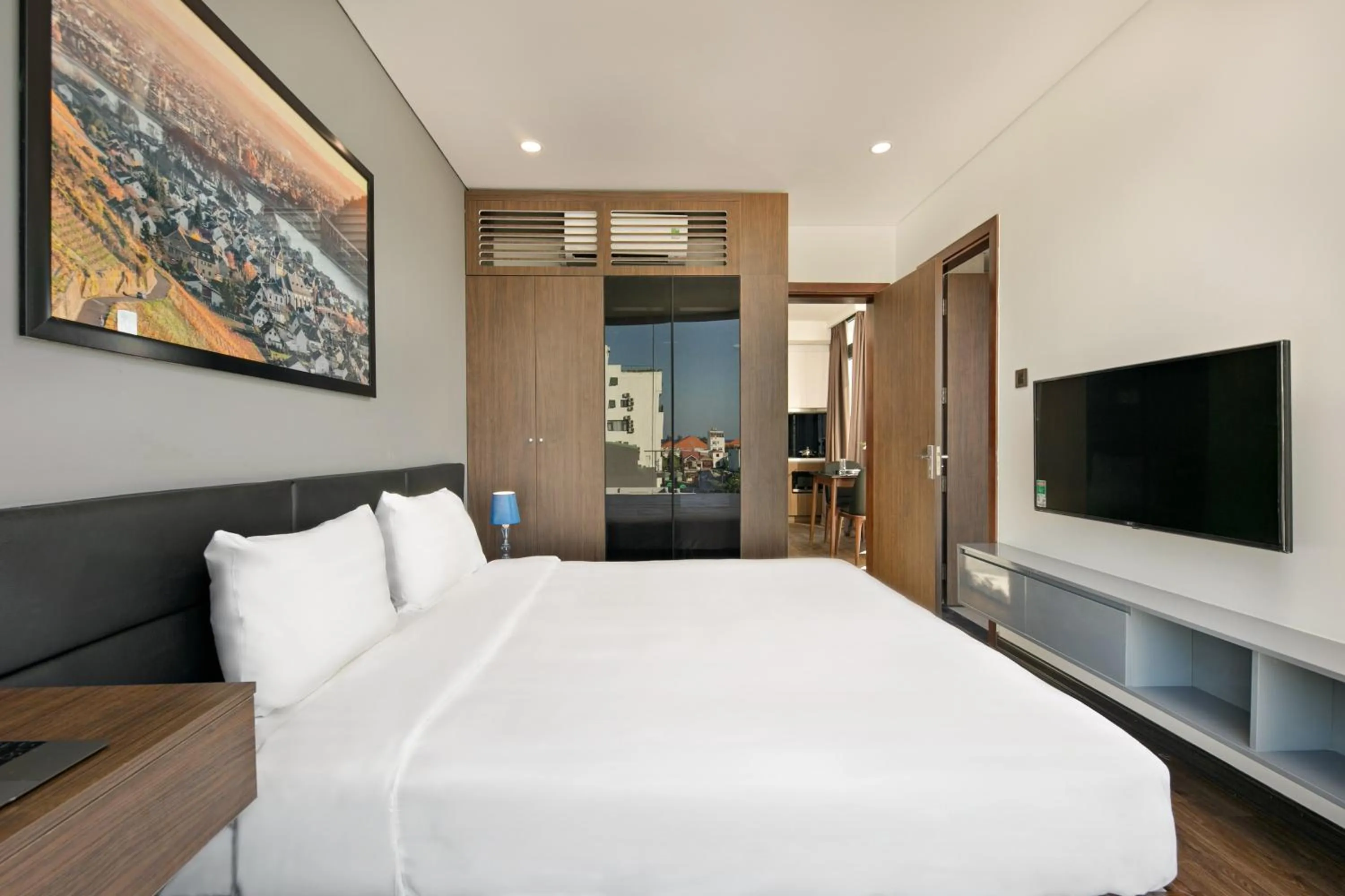 Bedroom, Bed in Meliora Hotel & Apartment