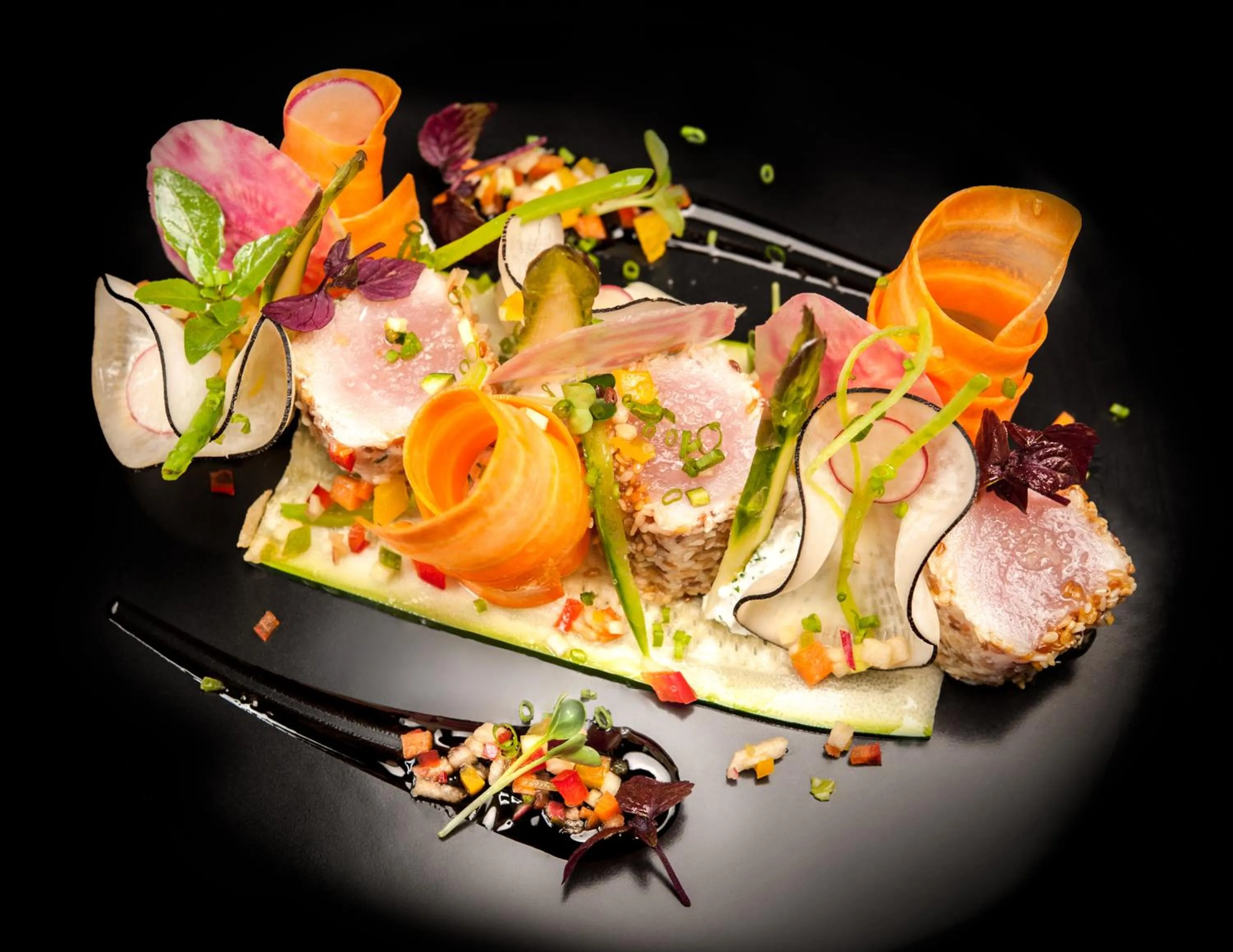 Food close-up in Hôtel Cloitre Saint Louis Avignon