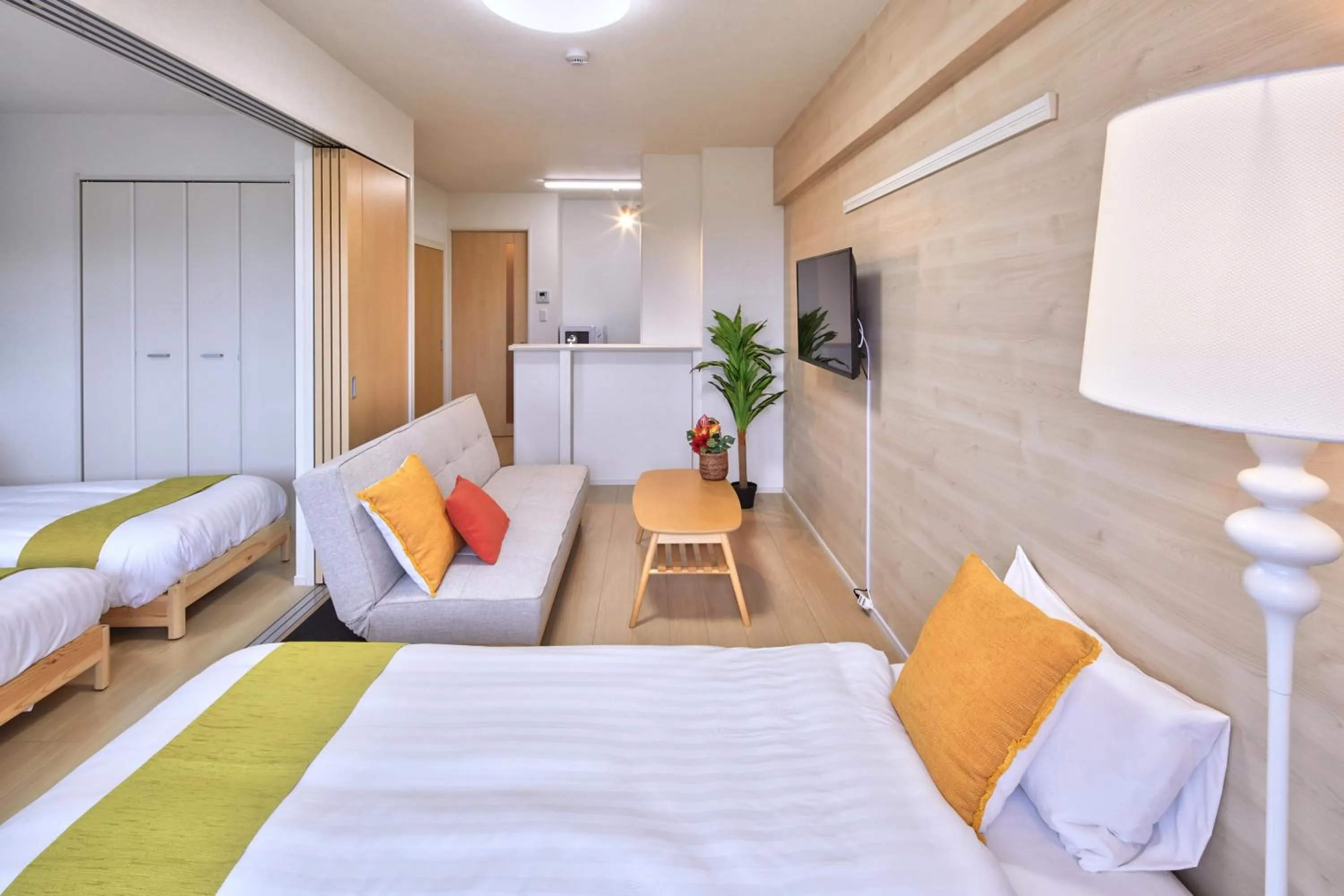 Living room, Bed in Comfort Villa