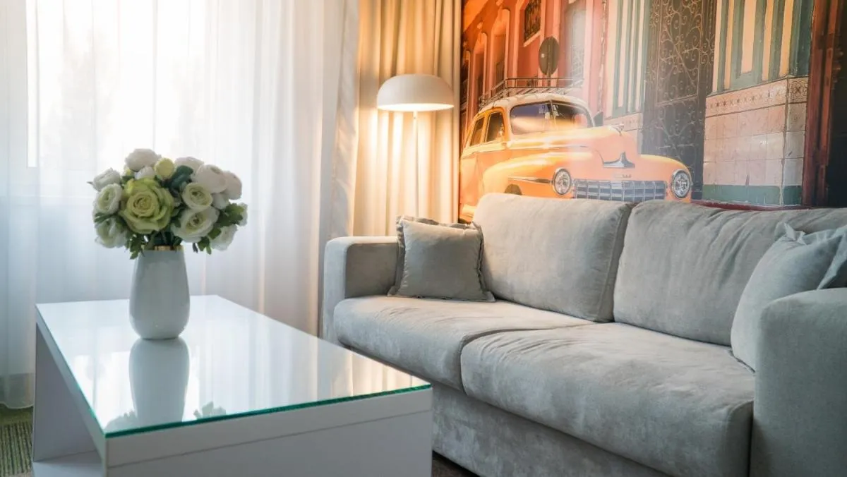 Living room in Hotel Quattro