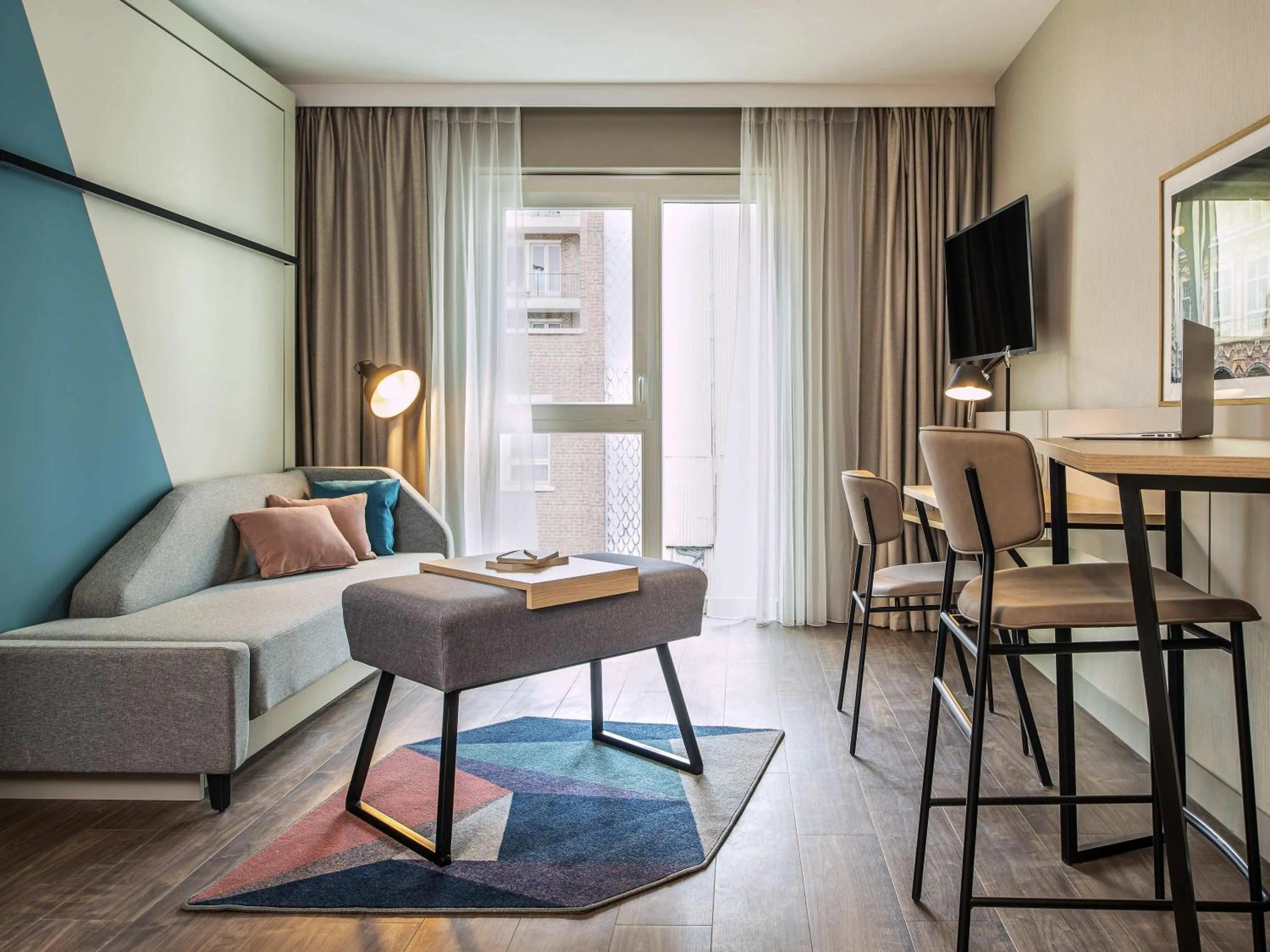 Bedroom in Aparthotel Adagio Lille Centre Grand Place