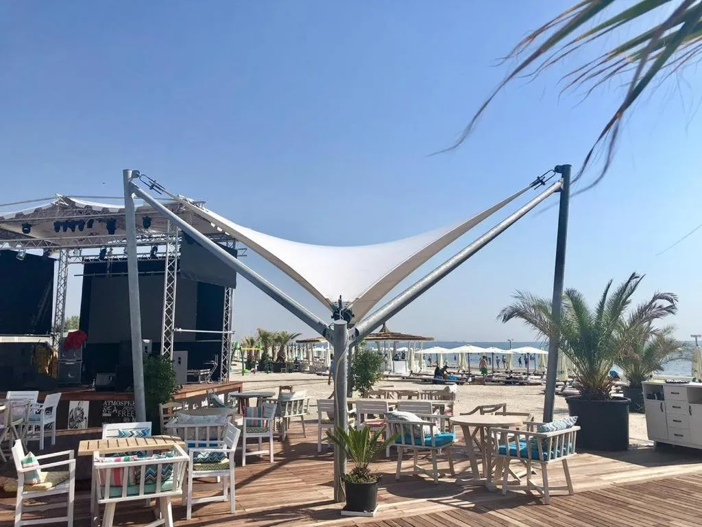 Balcony/Terrace in White Tower Mamaia Apartament
