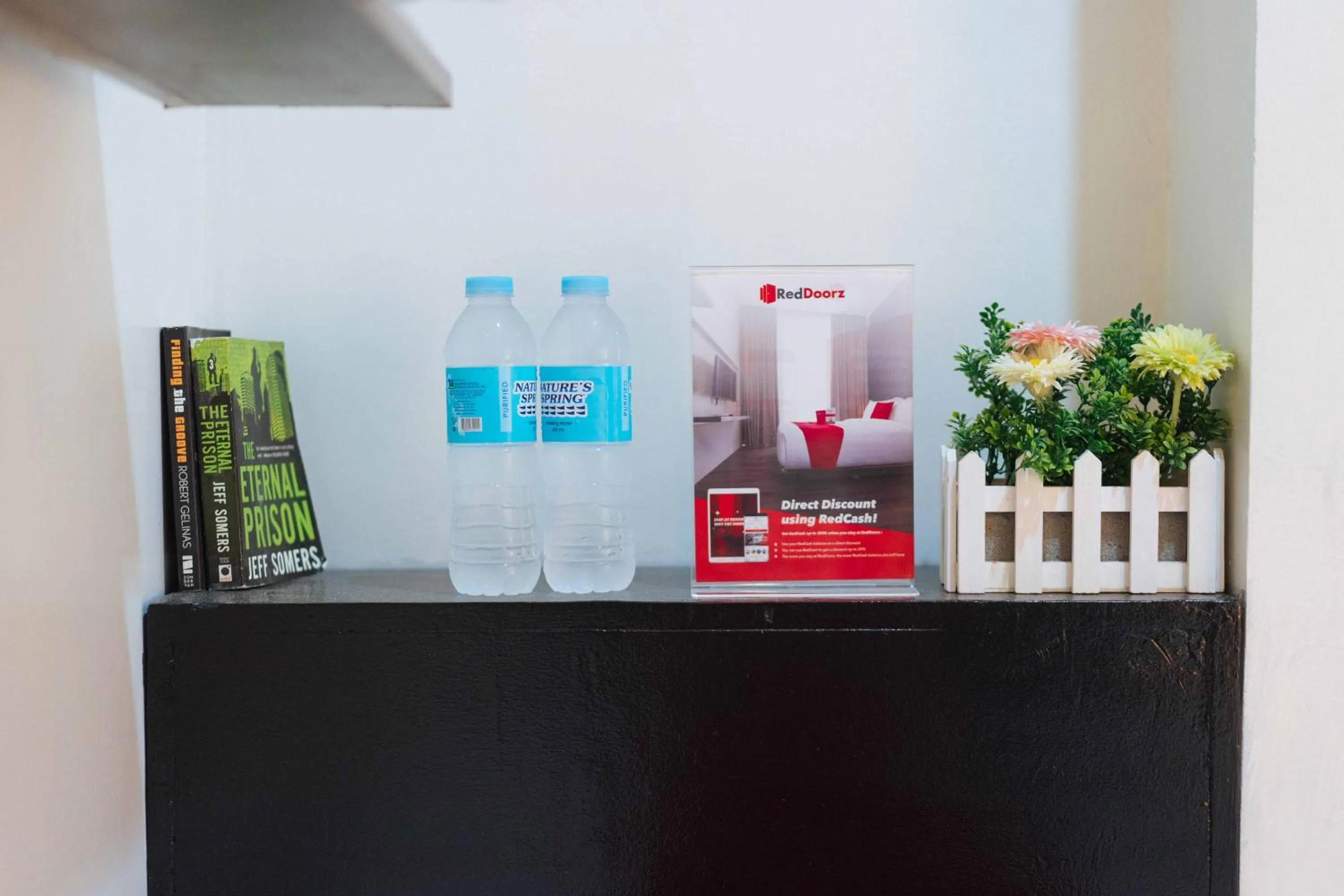 Drinks in RedDoorz near G Mall Bajada Davao