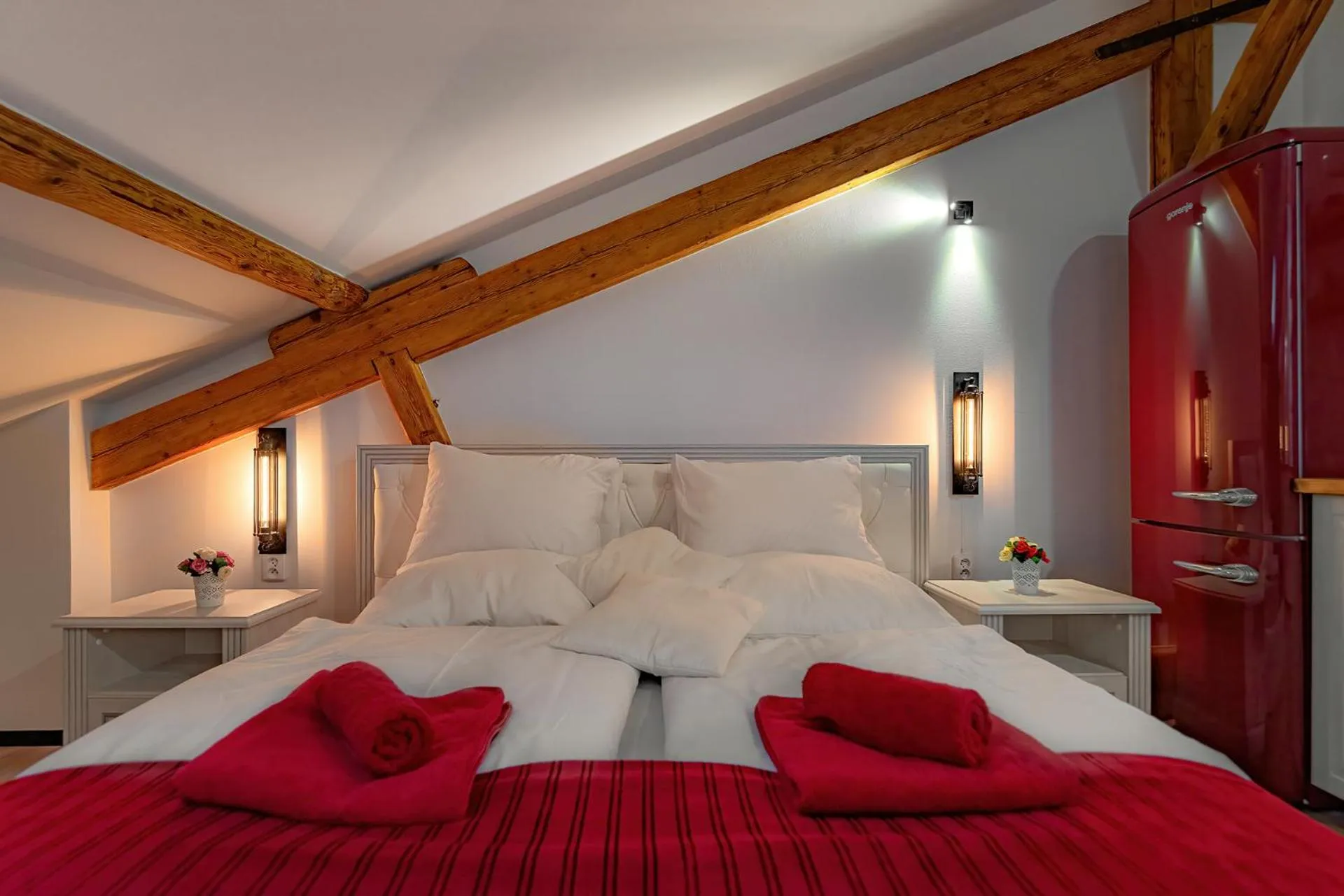 Bedroom, Bed in Rezidence Znojmo SPA privat wellness