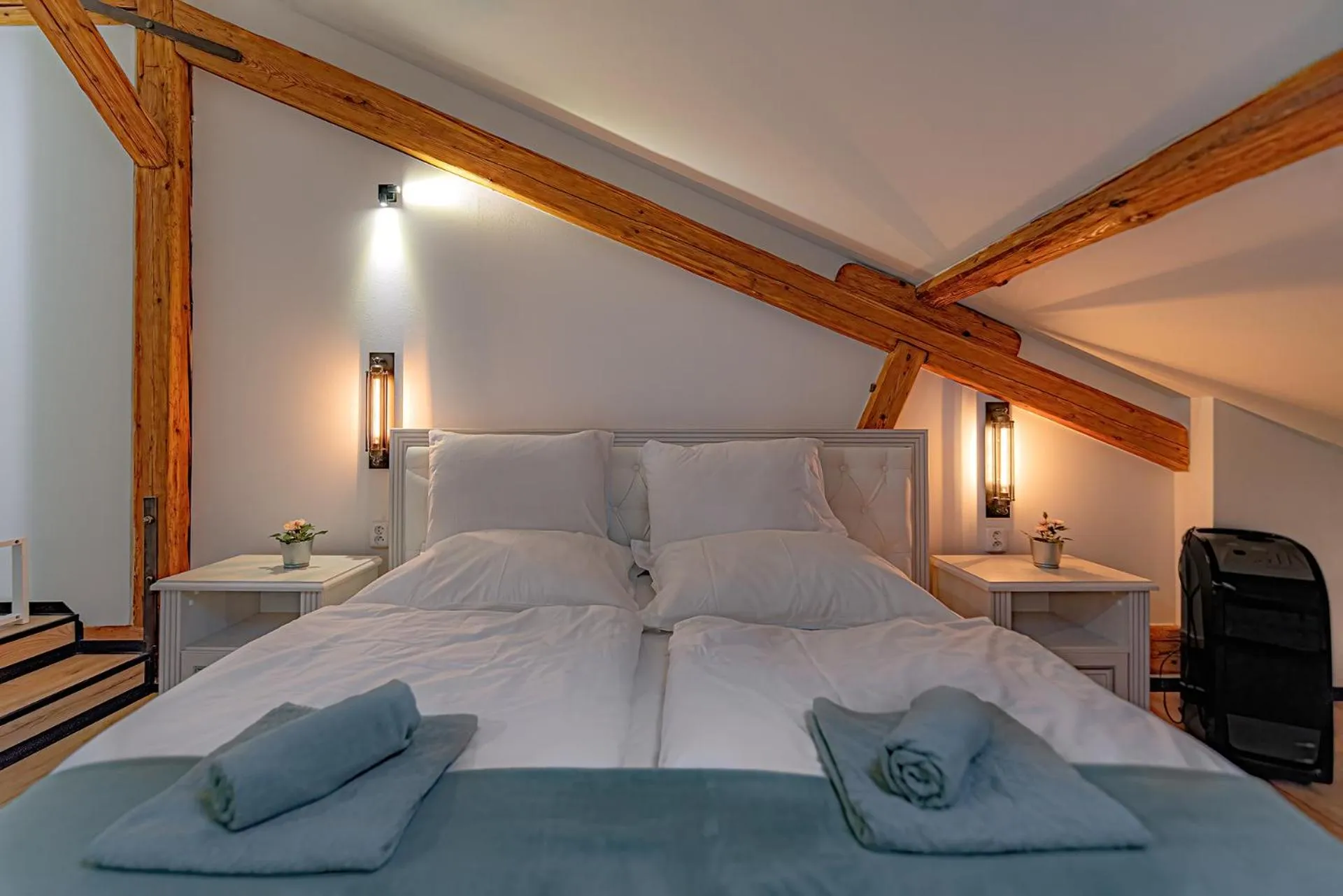Bedroom, Bed in Rezidence Znojmo SPA privat wellness