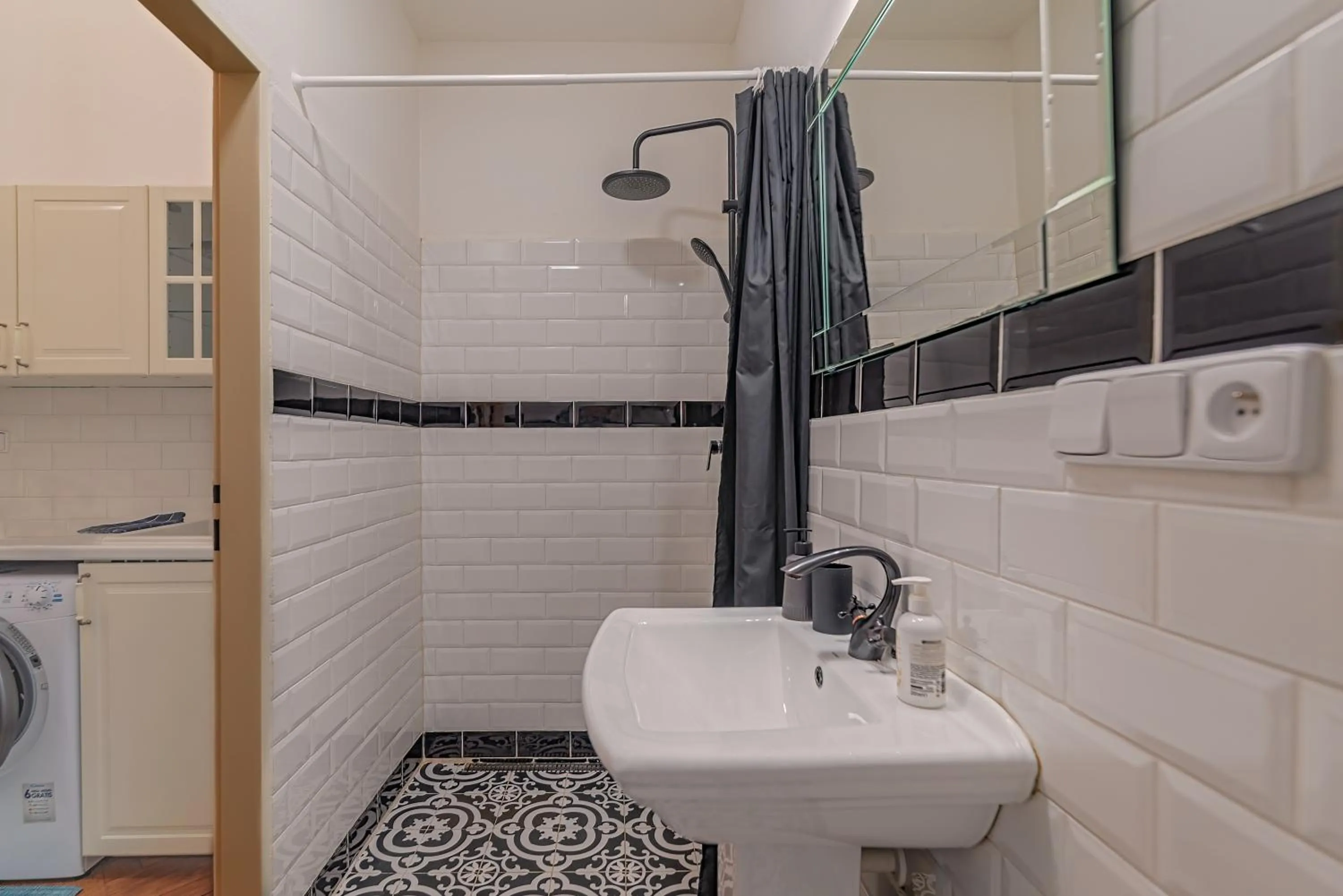 Shower in Rezidence Znojmo SPA privat wellness