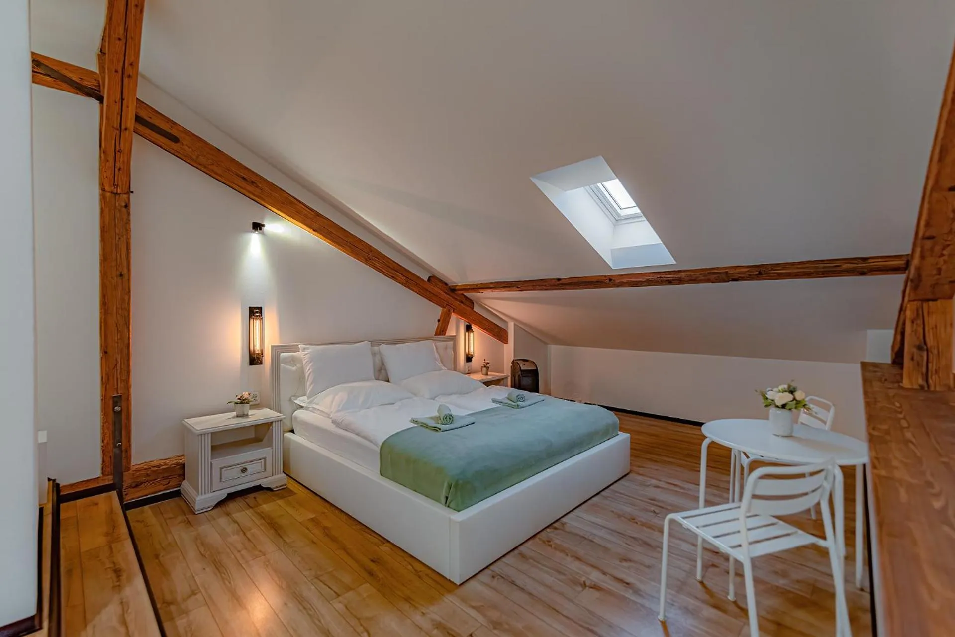 Bedroom, Bed in Rezidence Znojmo SPA privat wellness