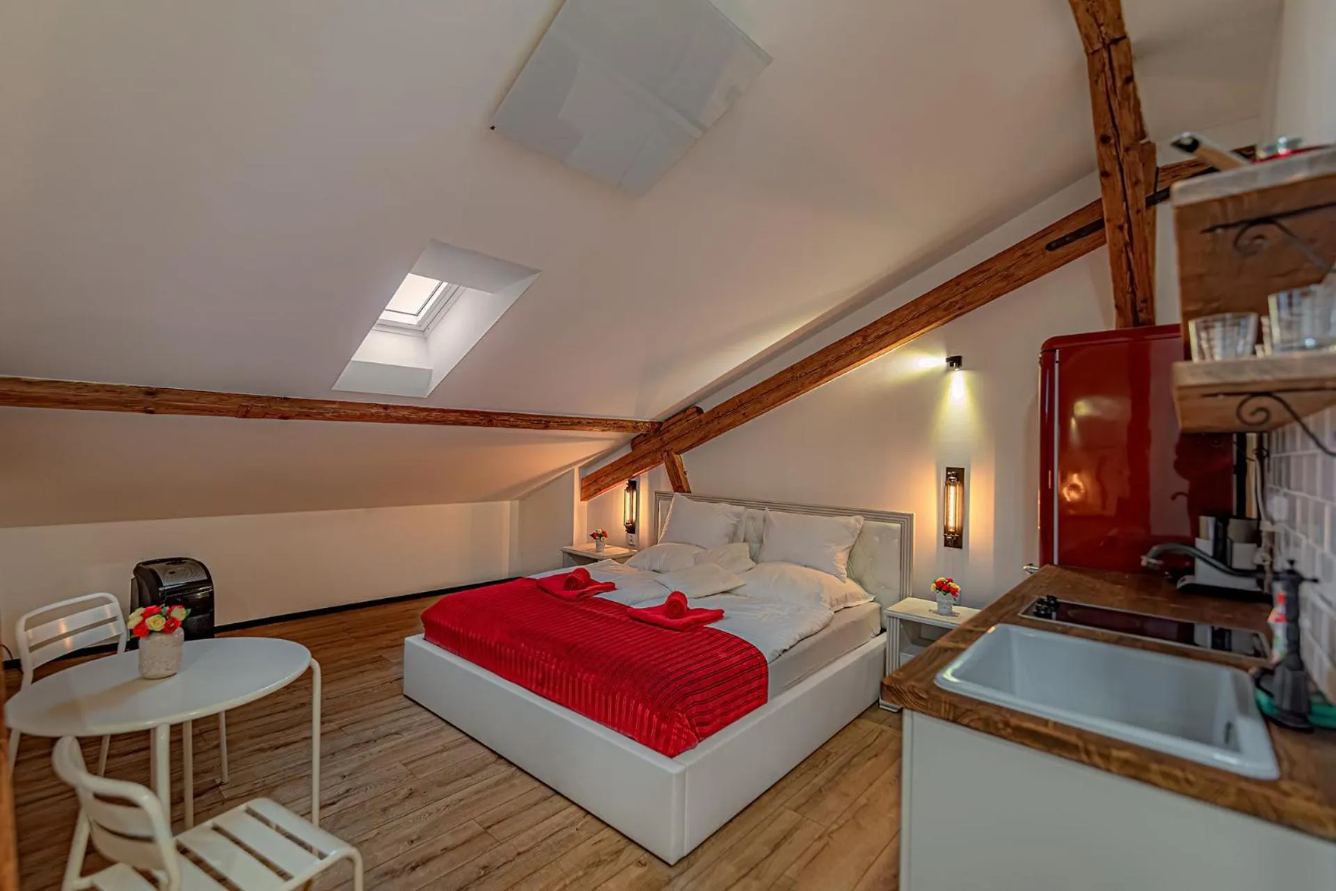 Bedroom, Bed in Rezidence Znojmo SPA privat wellness