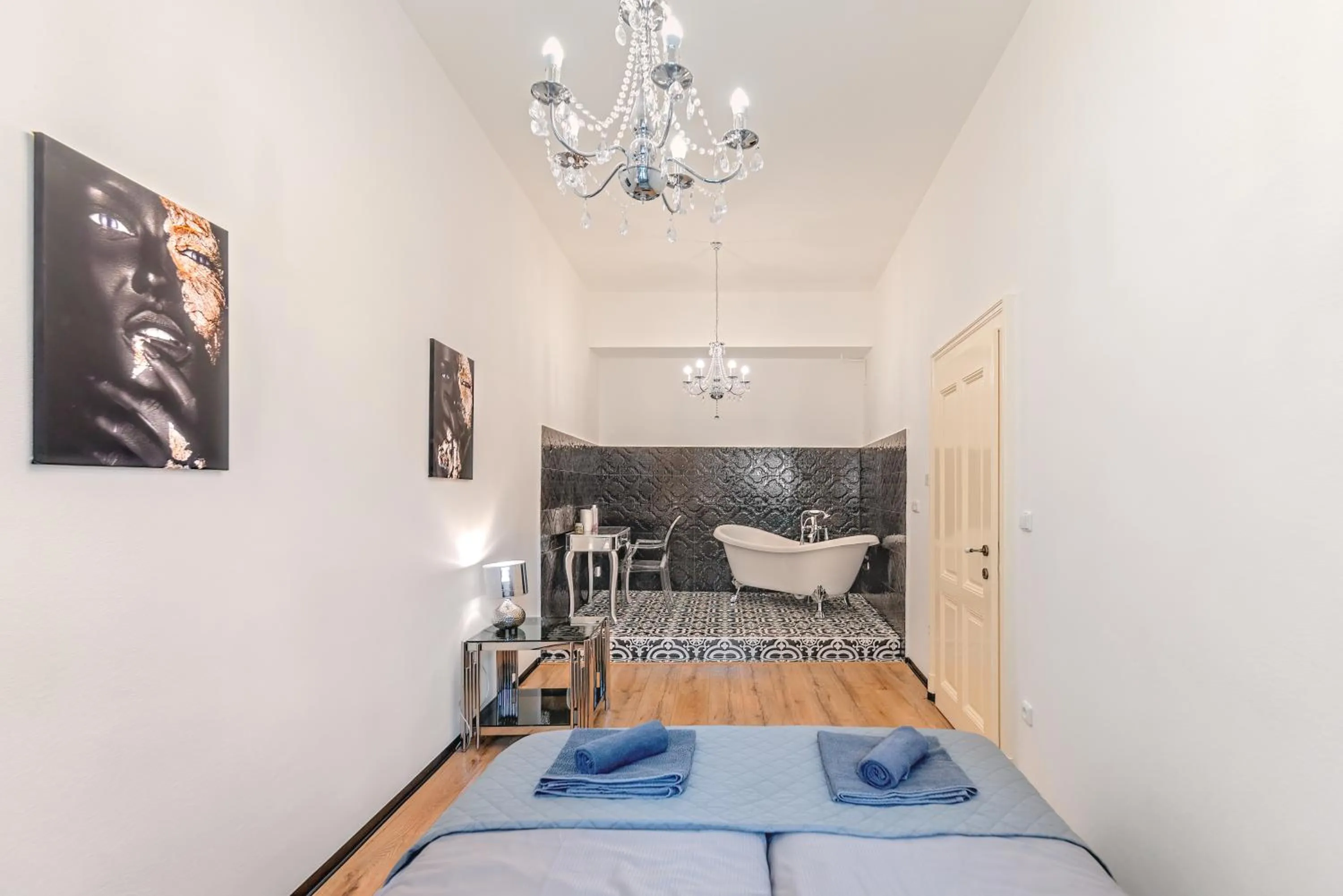 Bed in Rezidence Znojmo SPA privat wellness