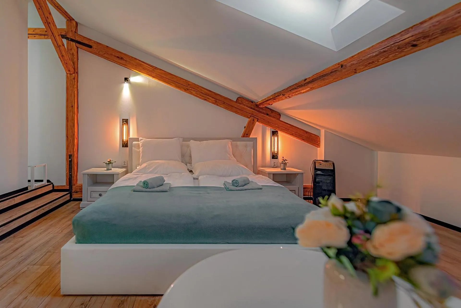 Bedroom, Bed in Rezidence Znojmo SPA privat wellness