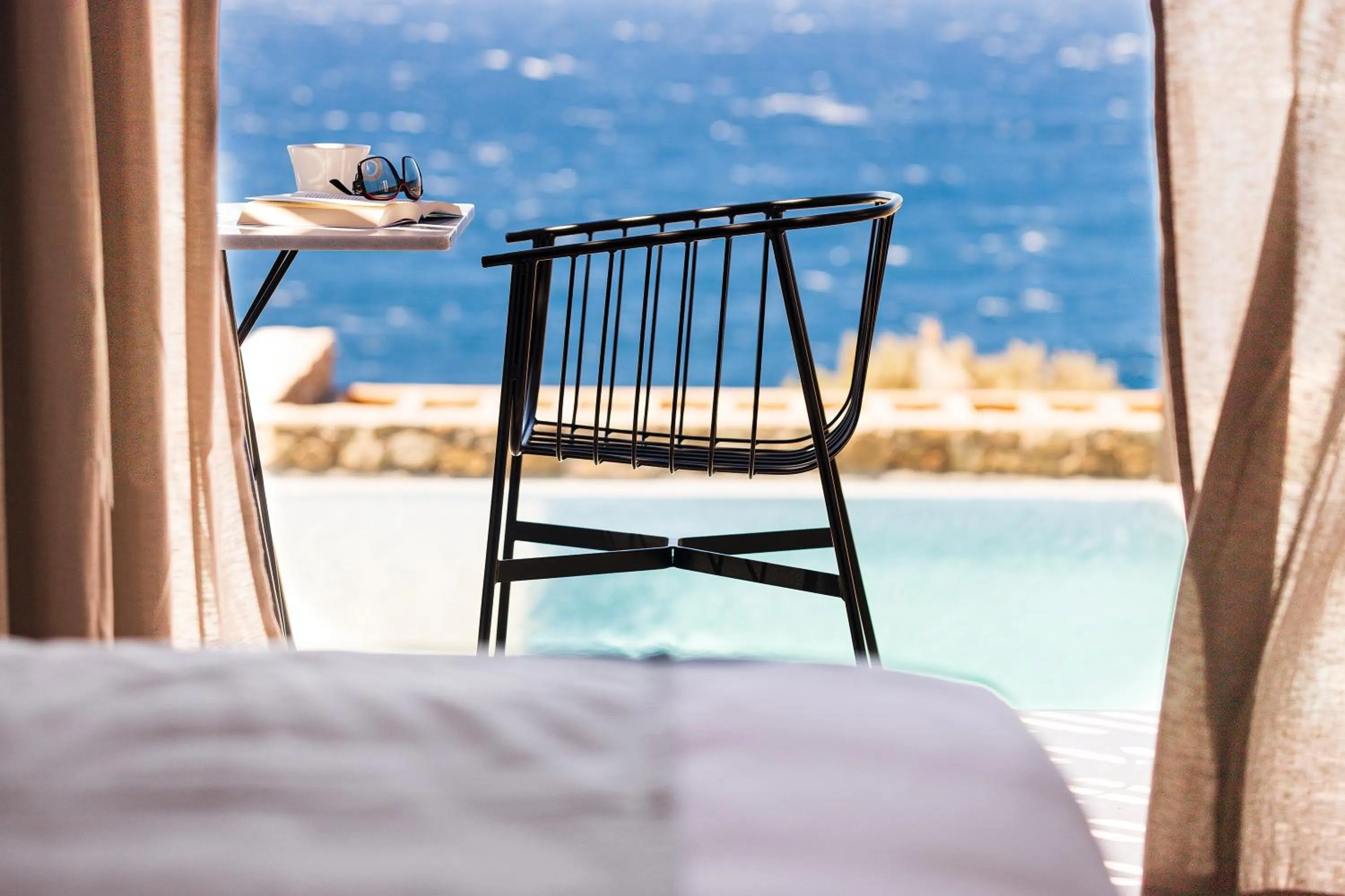 Balcony/Terrace in Mykonos Soul Luxury Suites