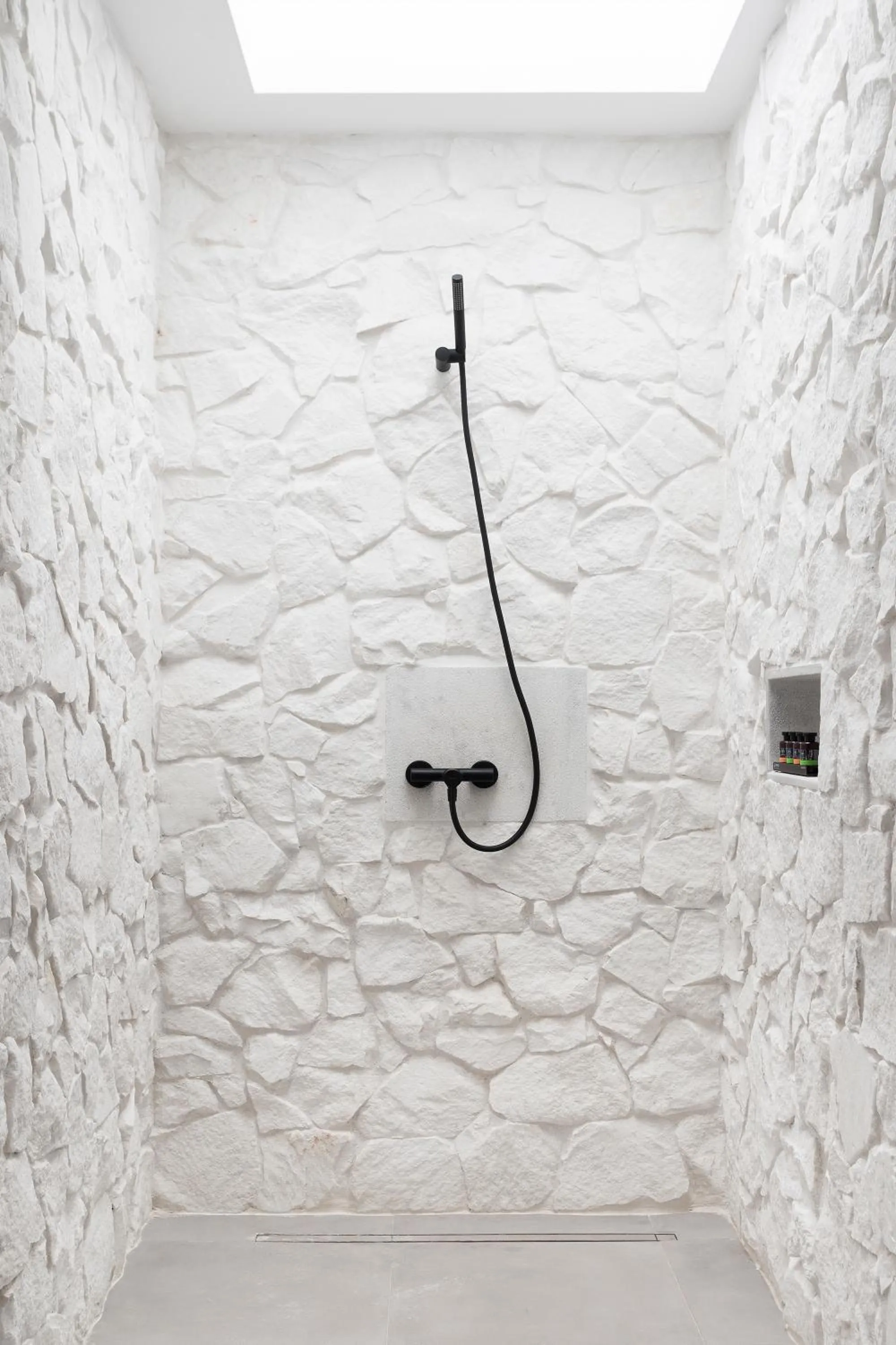 Shower in Mykonos Soul Luxury Suites