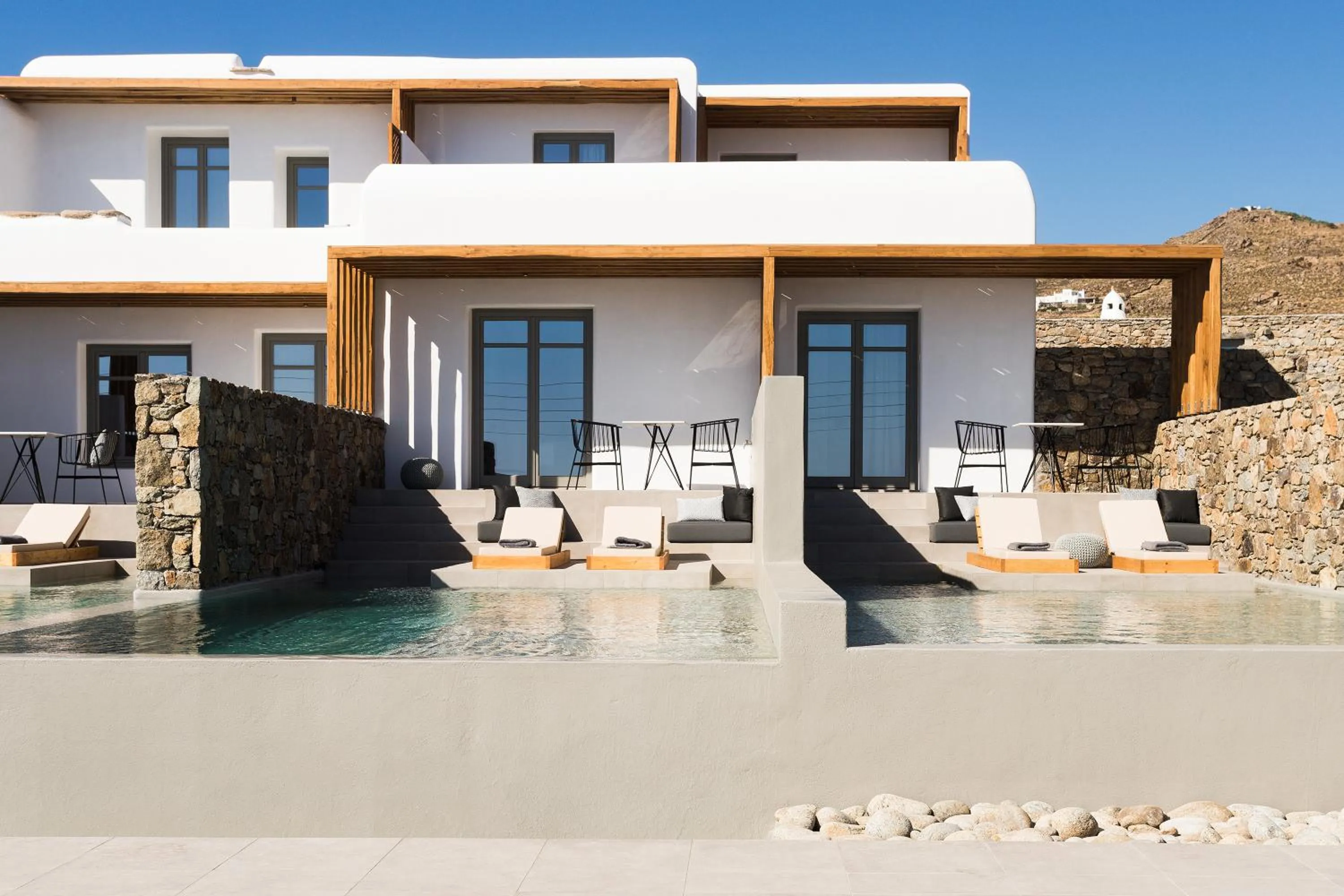 Property building in Mykonos Soul Luxury Suites
